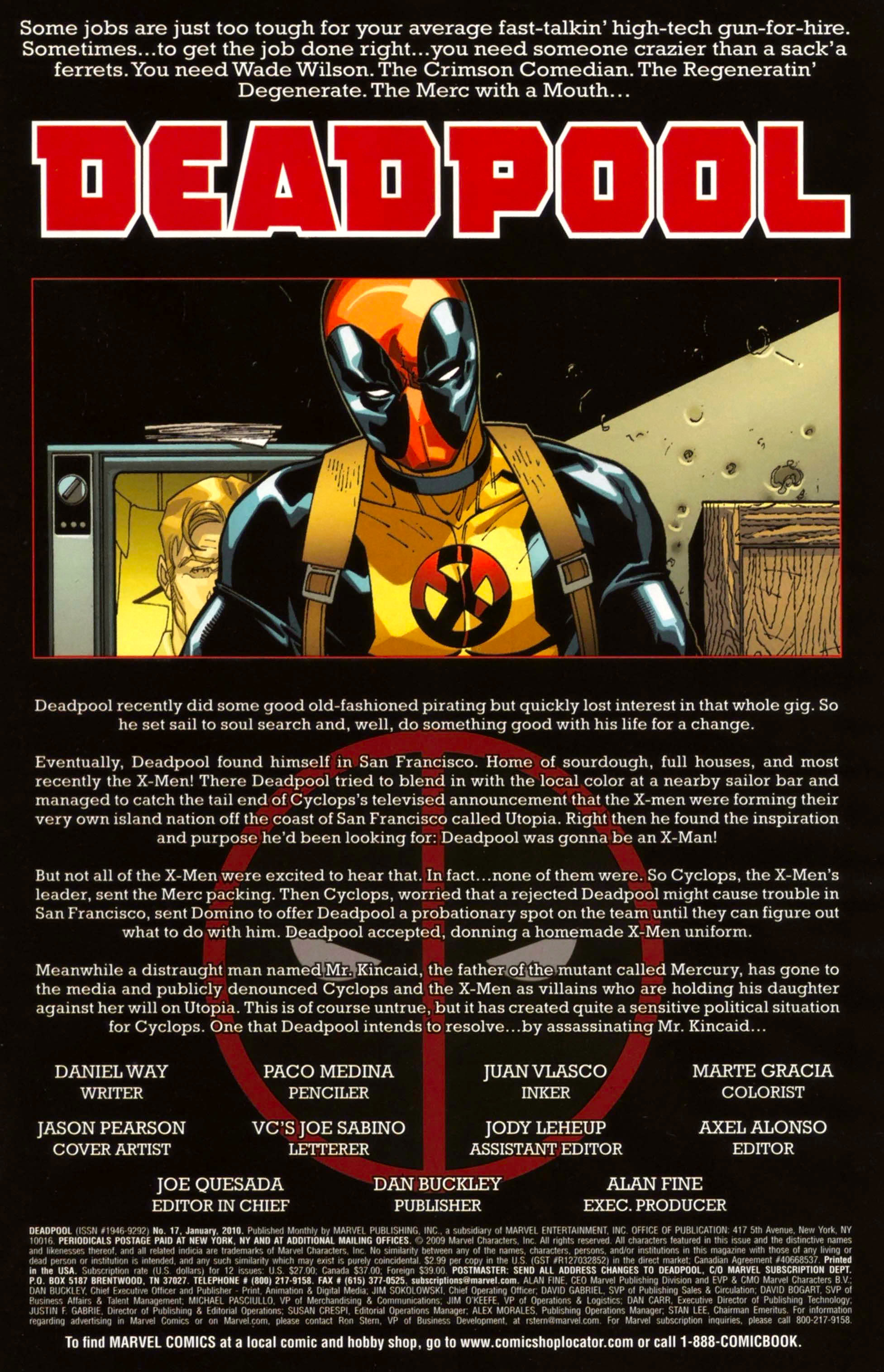 Read online Deadpool (2008) comic -  Issue #17 - 2