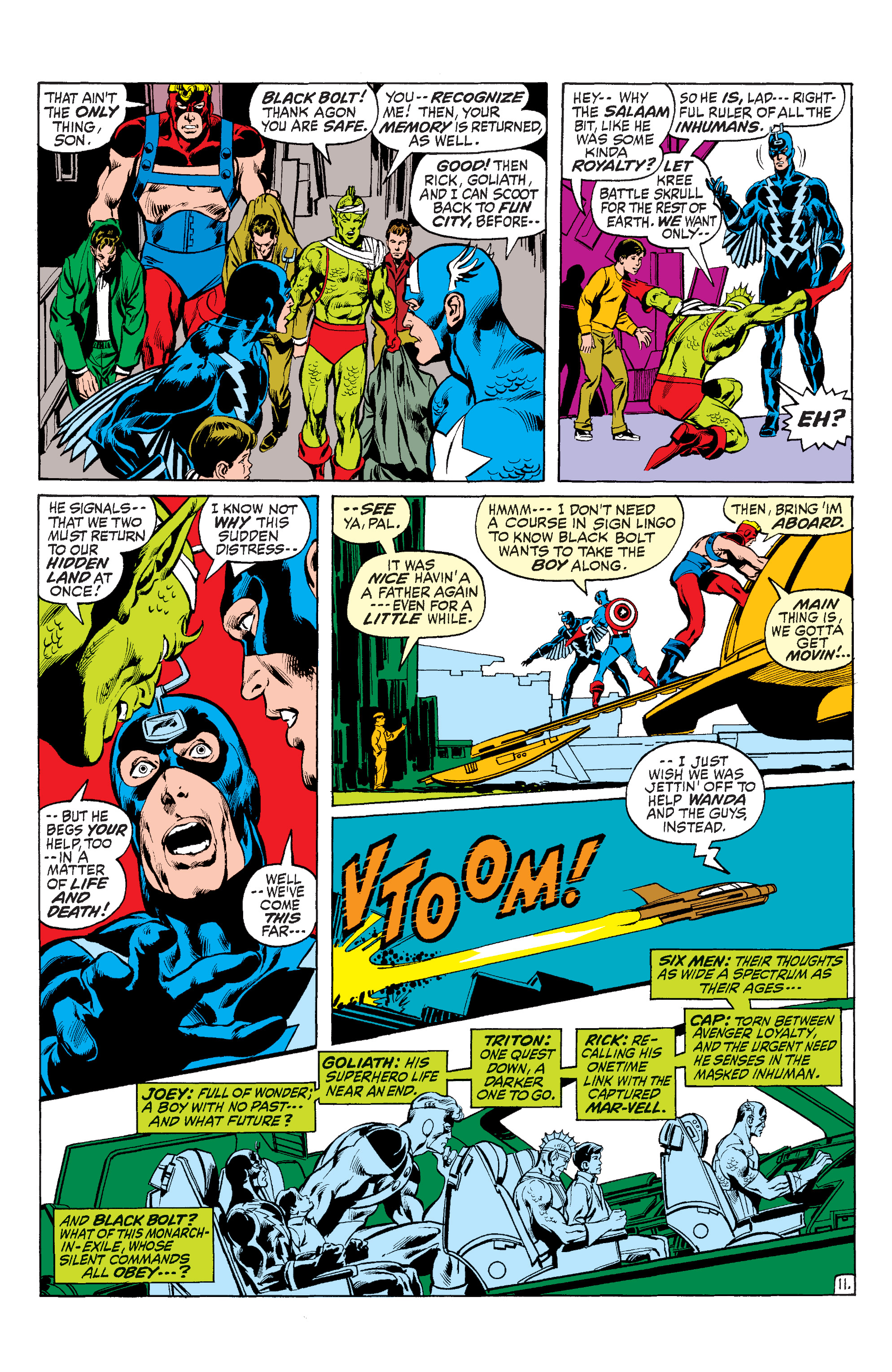 Read online Marvel Masterworks: The Inhumans comic -  Issue # TPB 1 (Part 3) - 6