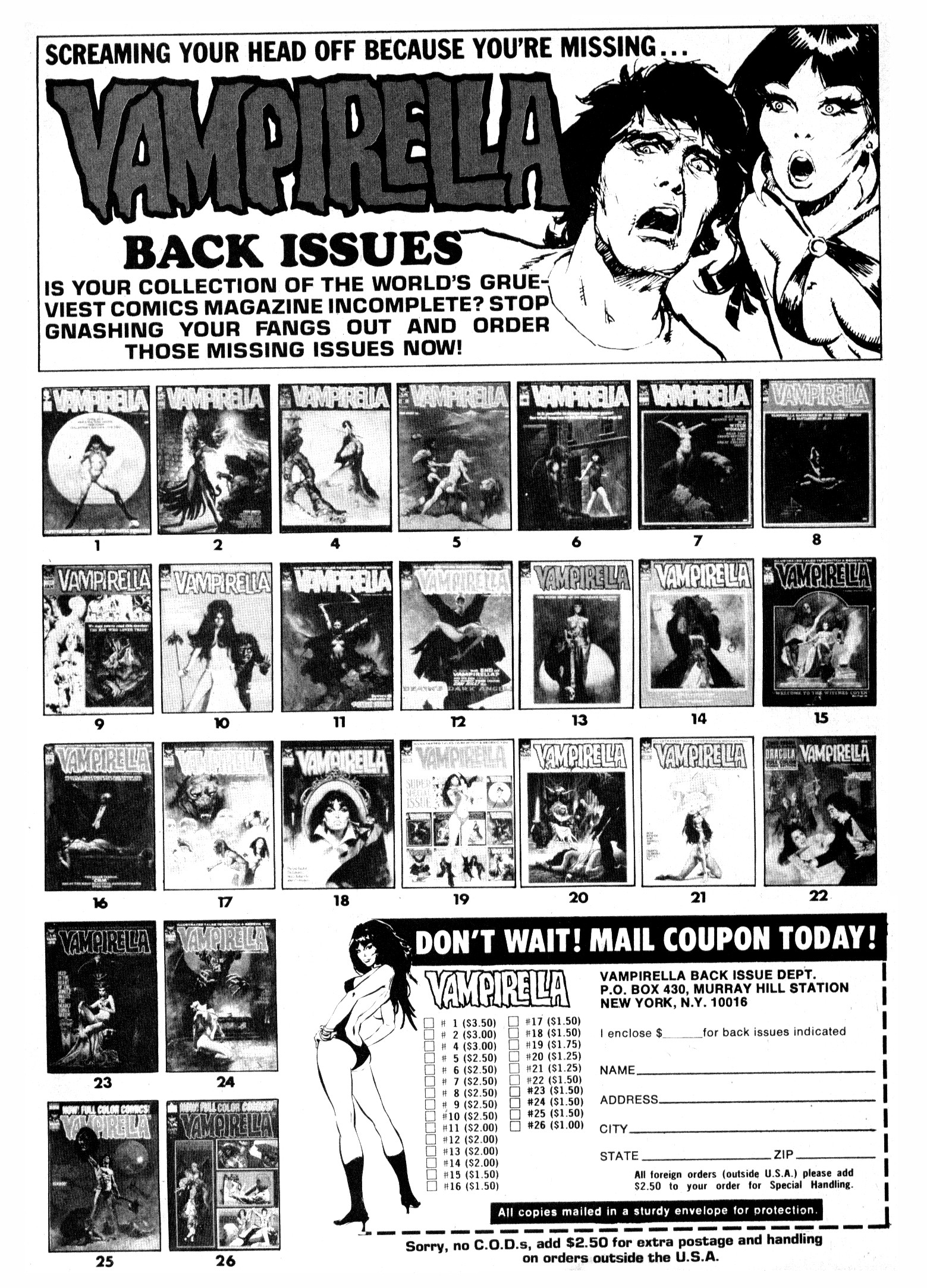 Read online Vampirella (1969) comic -  Issue #27 - 70
