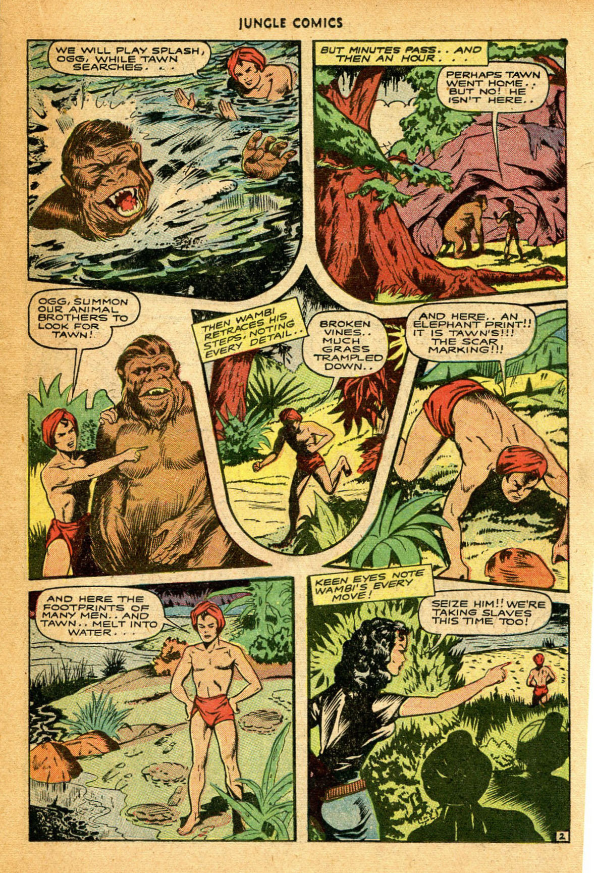 Read online Jungle Comics comic -  Issue #74 - 22