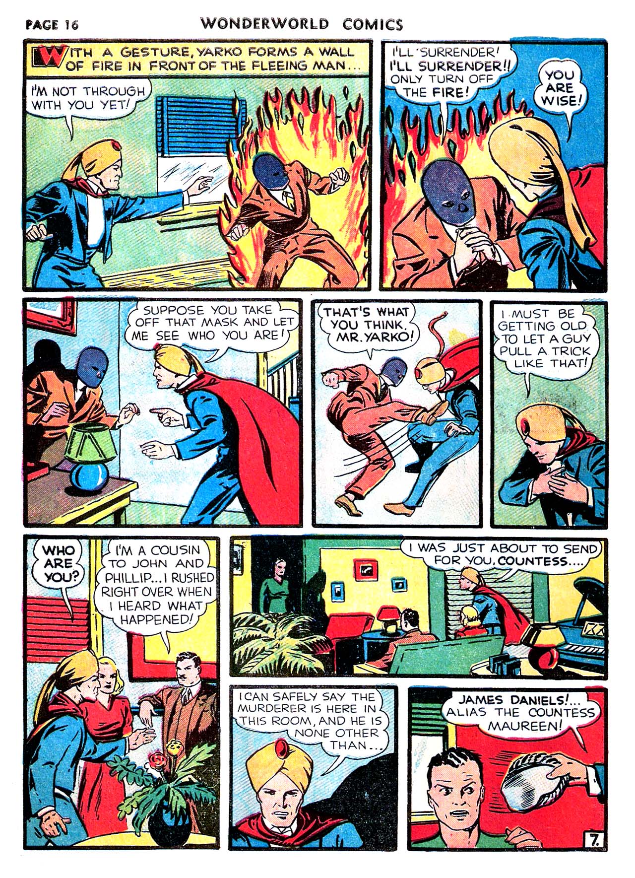Read online Wonderworld Comics comic -  Issue #17 - 18