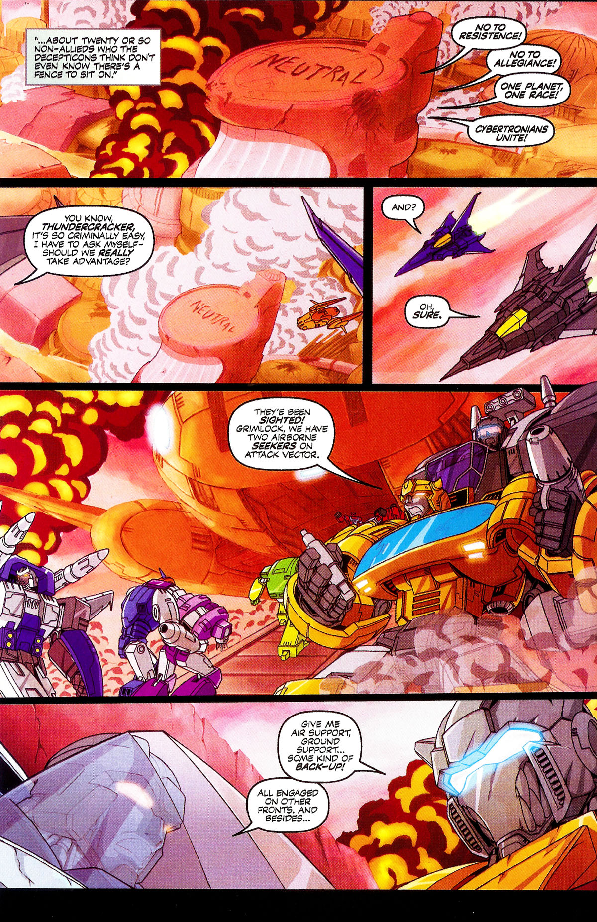 Read online Transformers: The War Within comic -  Issue #1 - 8