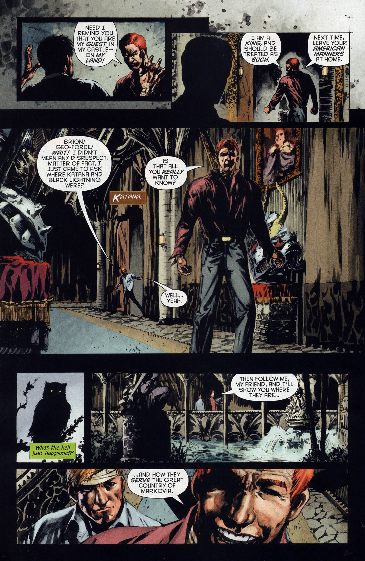 Read online The Outsiders (2009) comic -  Issue #26 - 5