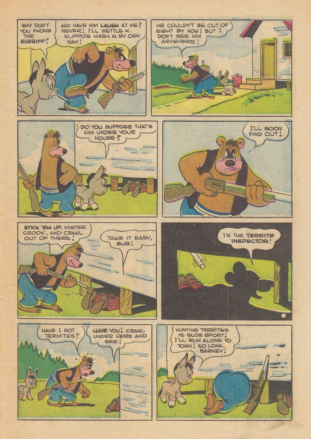 Read online Our Gang Comics comic -  Issue #32 - 39