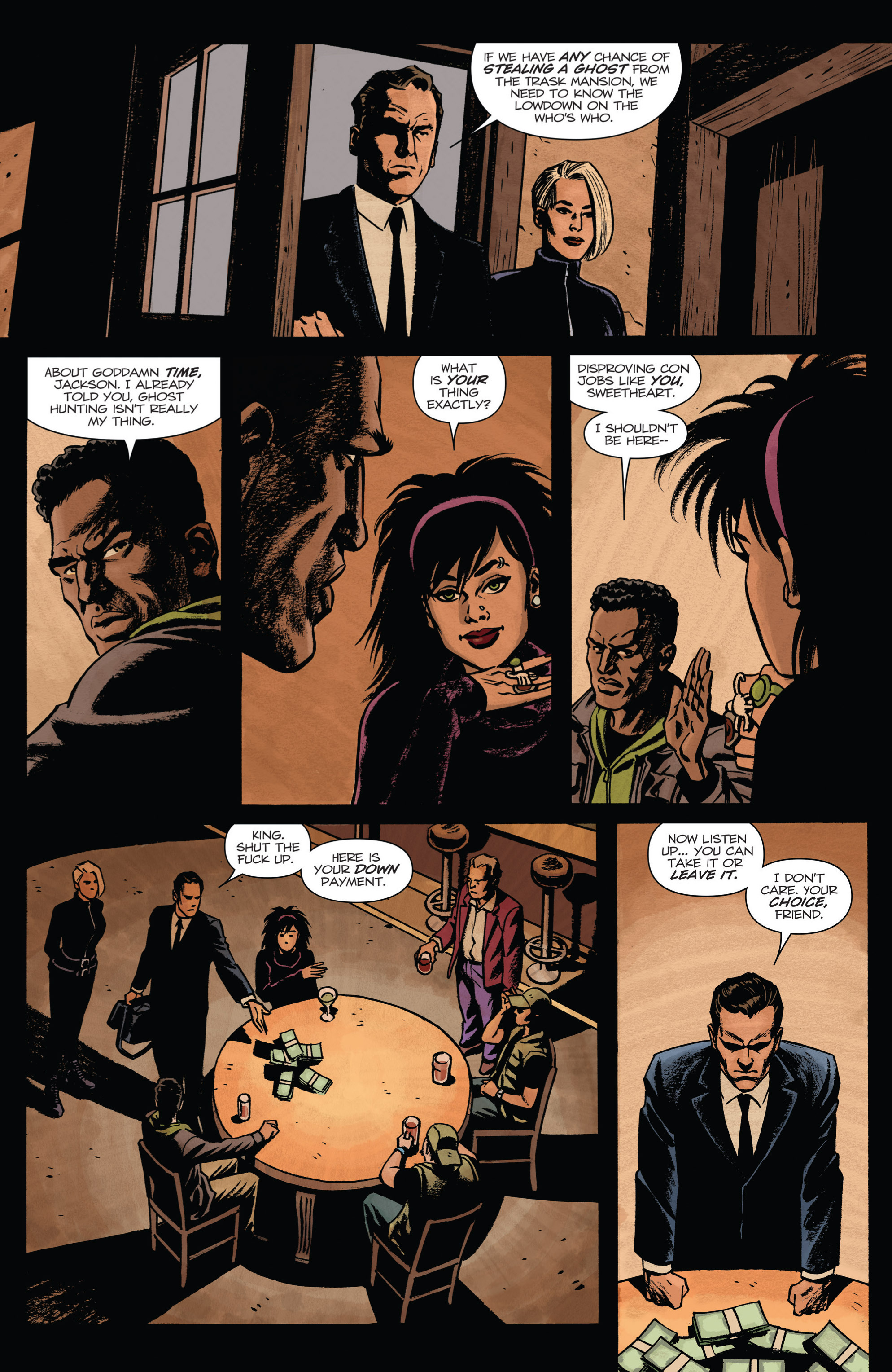 Read online Ghosted comic -  Issue #2 - 5