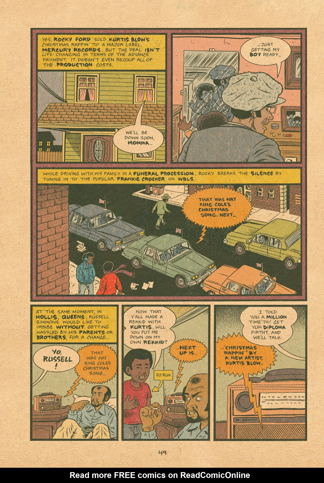 Read online Hip Hop Family Tree (2013) comic -  Issue # TPB 1 - 50
