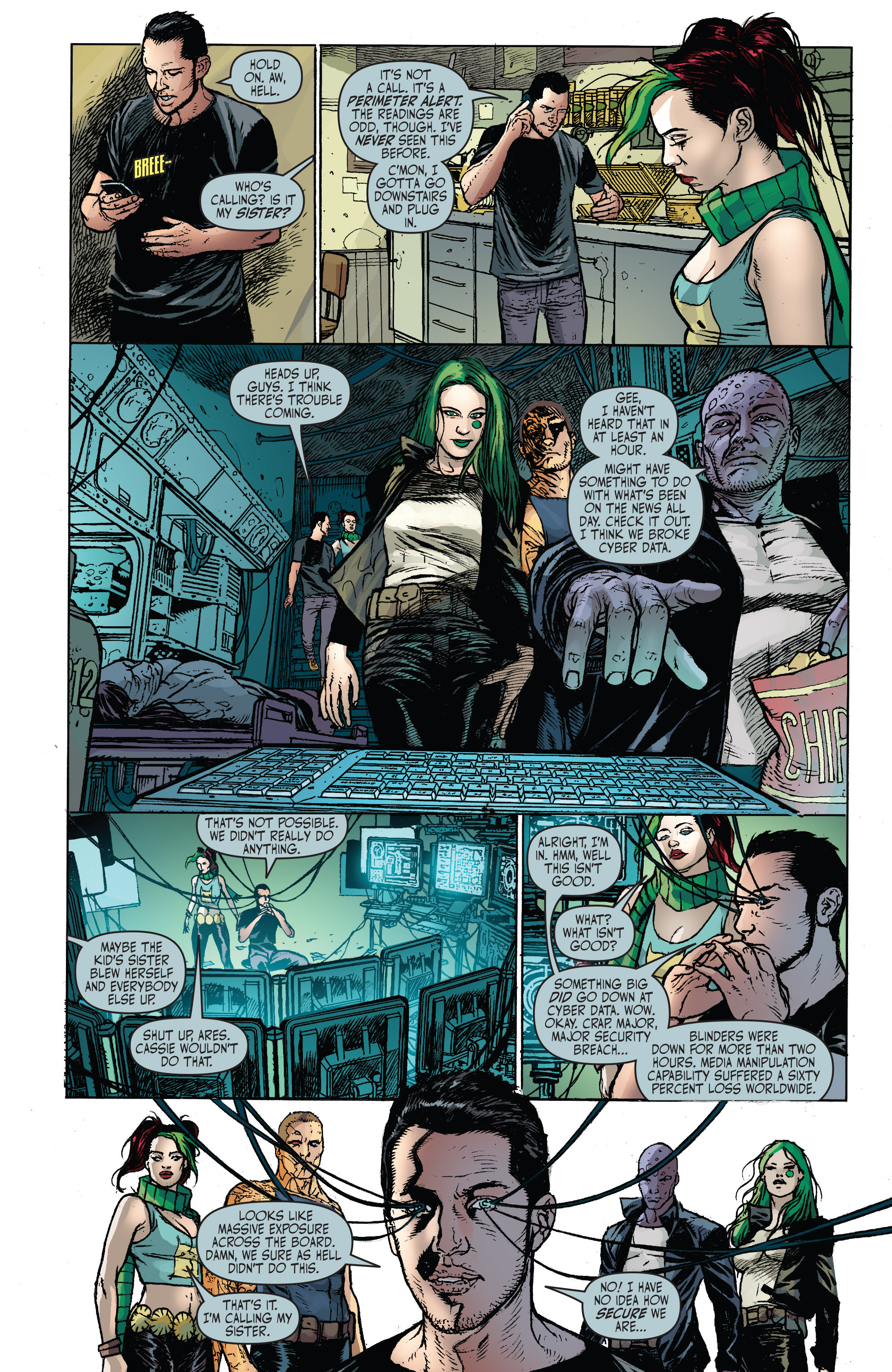 Read online Cyberforce (2012) comic -  Issue #9 - 13
