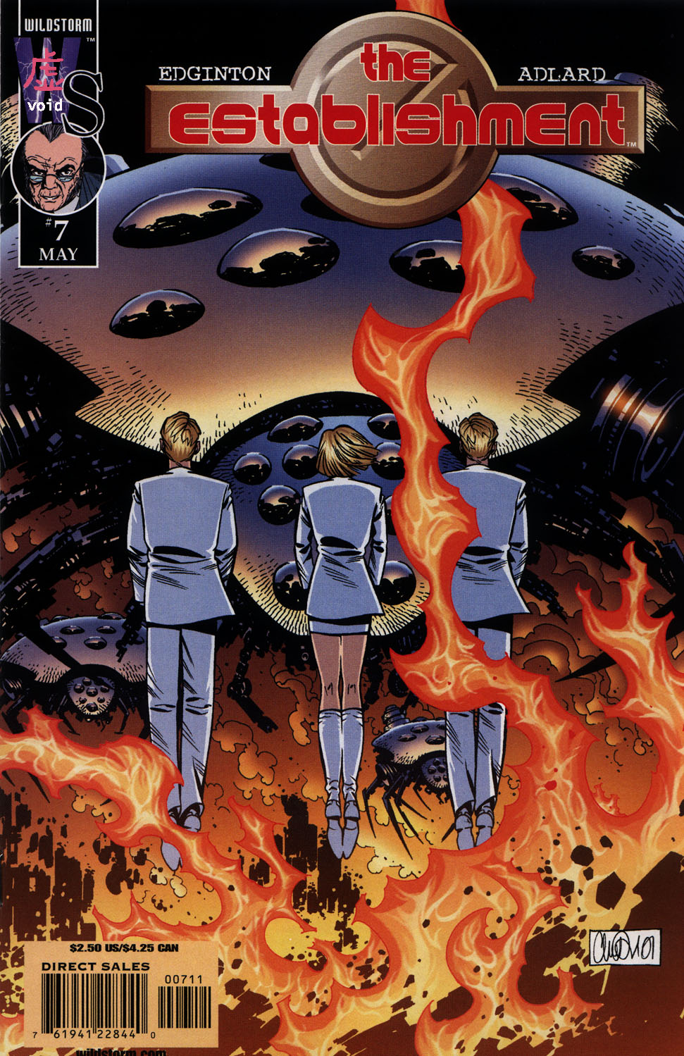 Read online The Establishment comic -  Issue #7 - 1