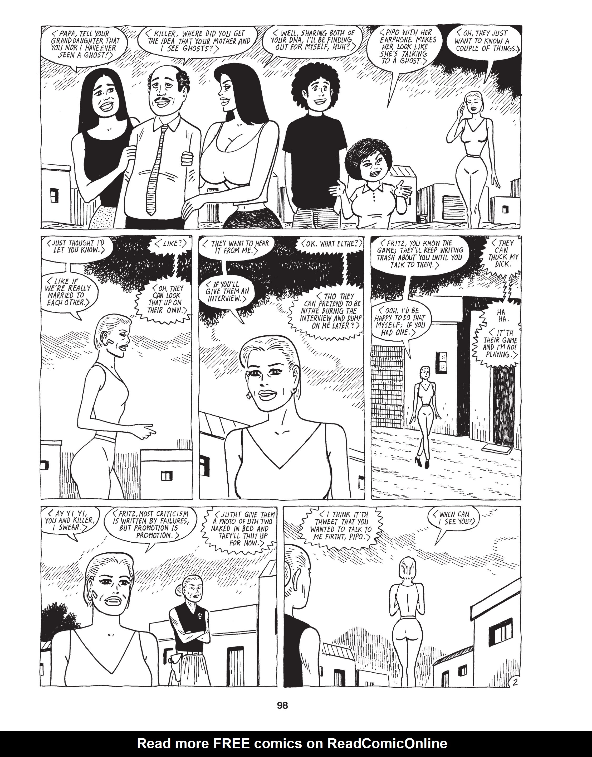 Read online Love and Rockets: New Stories comic -  Issue #5 - 99