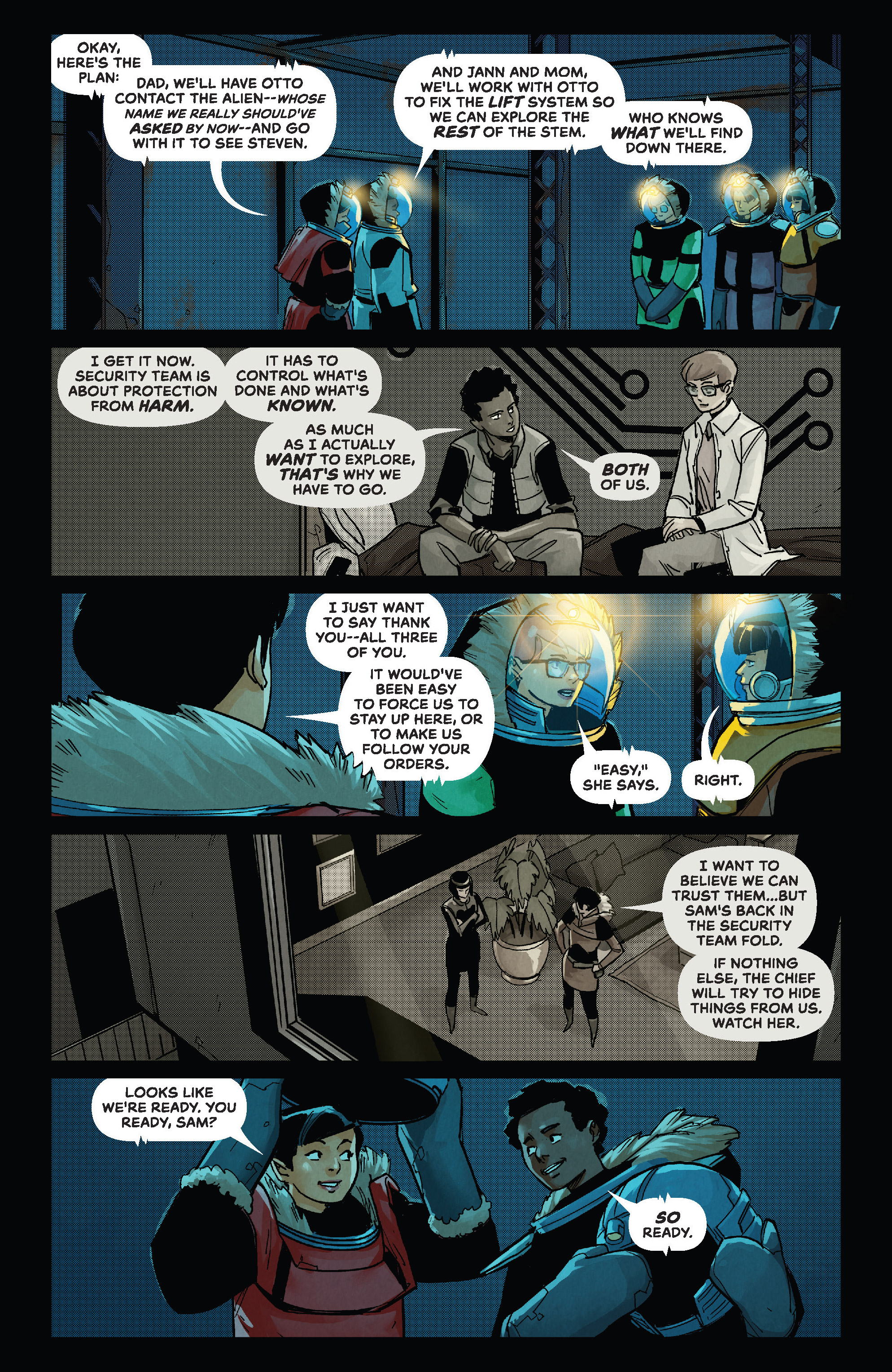 Read online Outpost Zero comic -  Issue #14 - 23