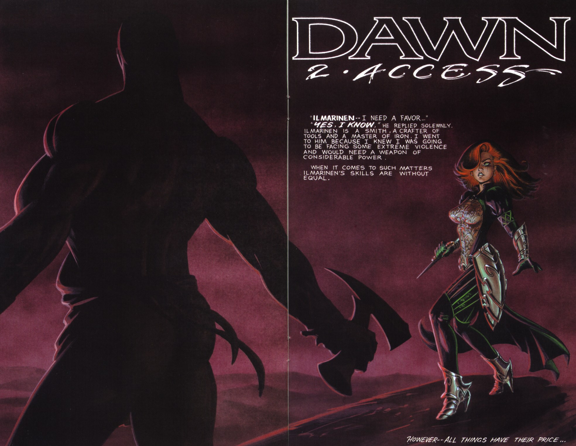 Read online Dawn: The Return of the Goddess comic -  Issue #2 - 4
