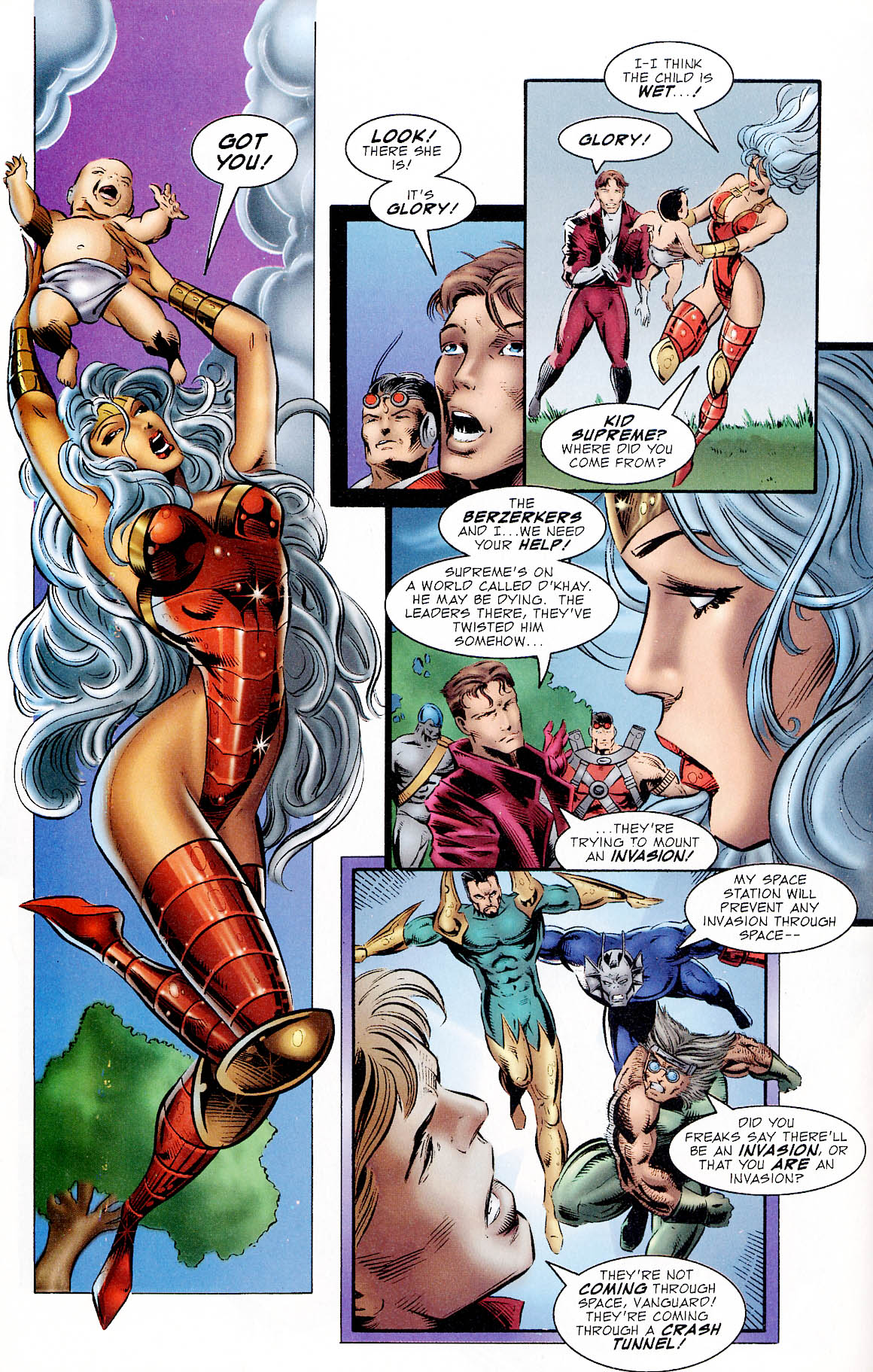 Read online Glory comic -  Issue #5 - 23