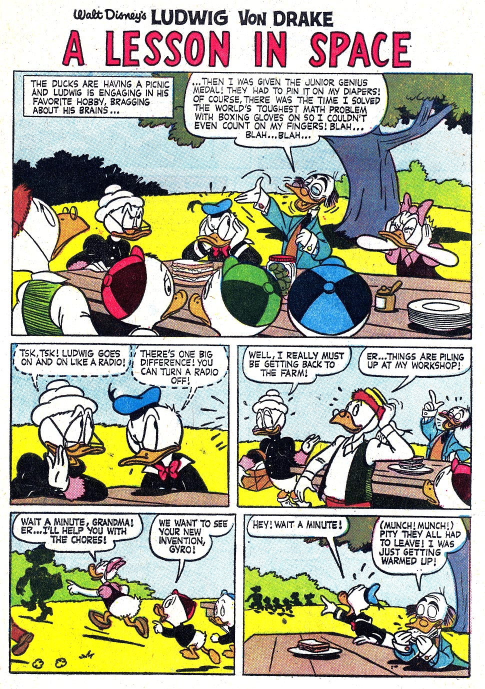 Read online Walt Disney's Ludwig Von Drake comic -  Issue #2 - 25