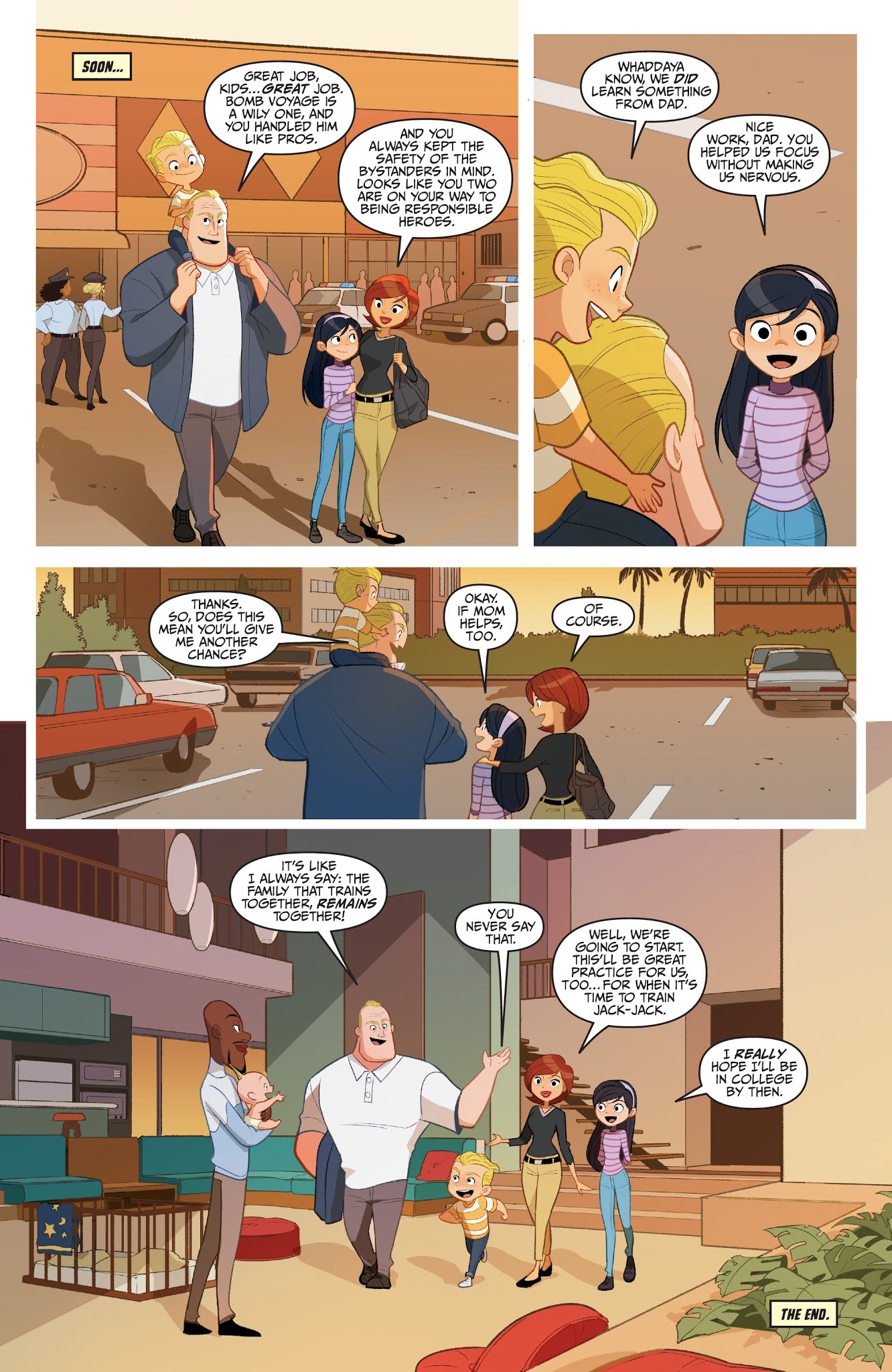 Read online Disney / Pixar The Incredibles 2: Crisis In Mid-Life! & Other Stories comic -  Issue #3 - 14