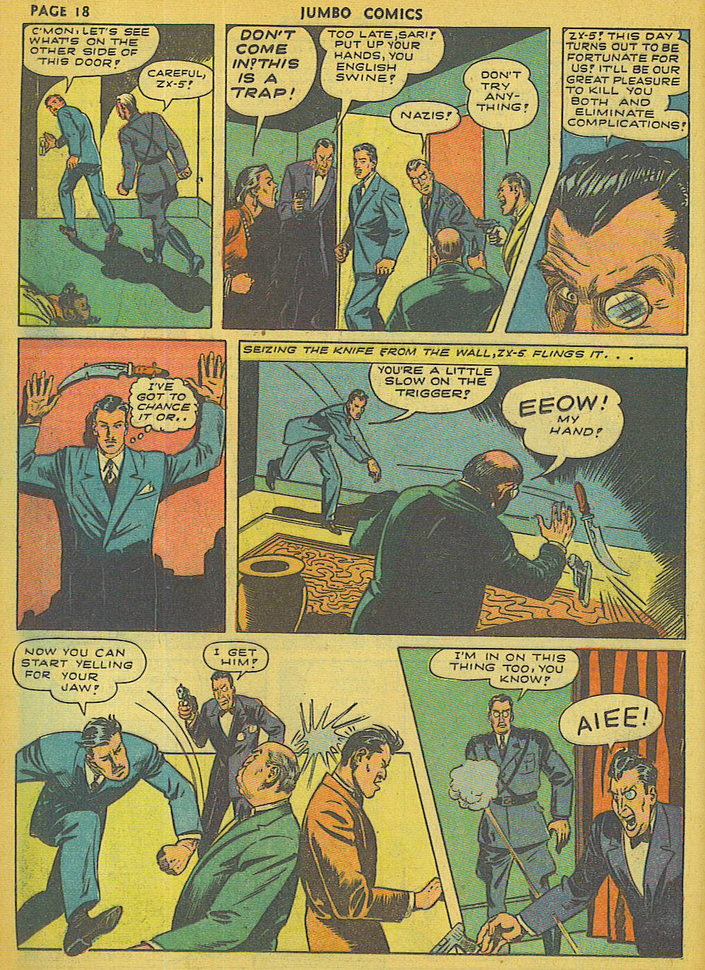 Read online Jumbo Comics comic -  Issue #49 - 20