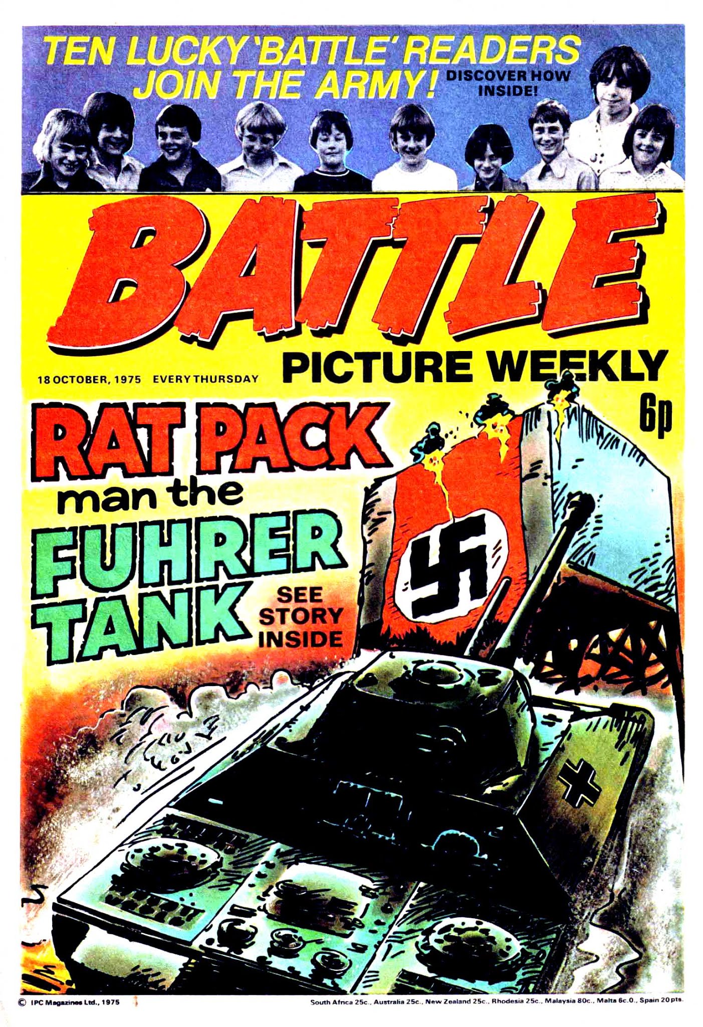 Read online Battle Picture Weekly comic -  Issue #33 - 1