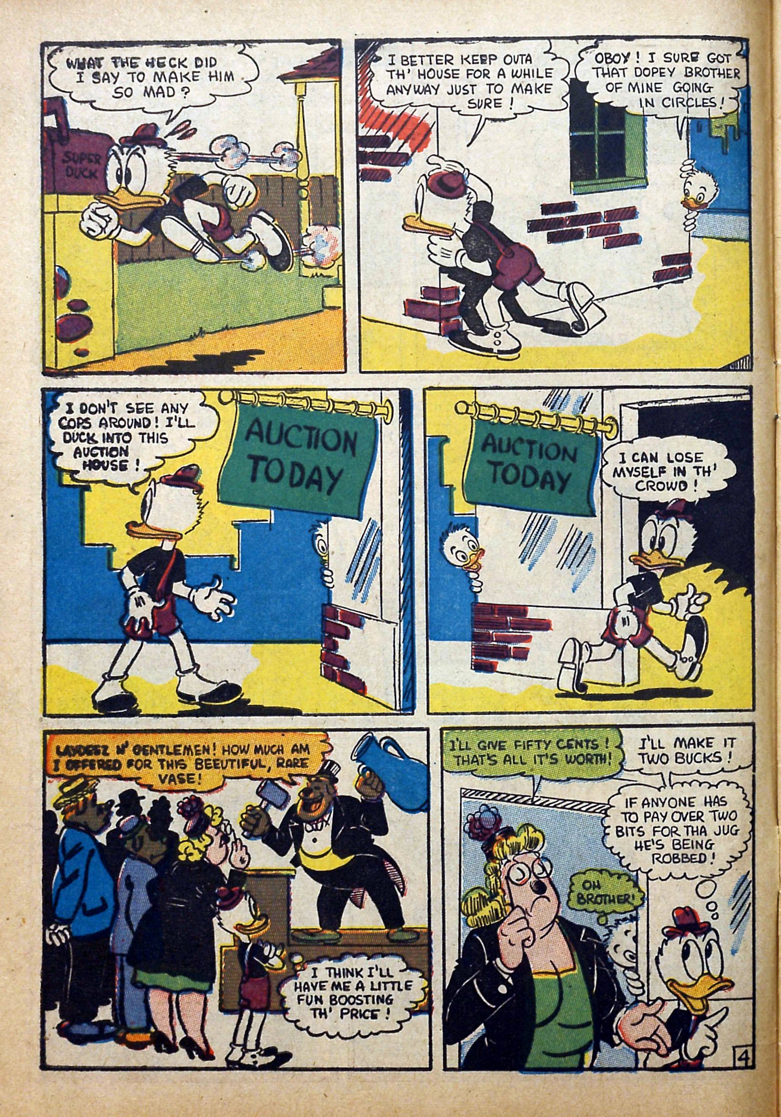 Read online Super Duck Comics comic -  Issue #9 - 6