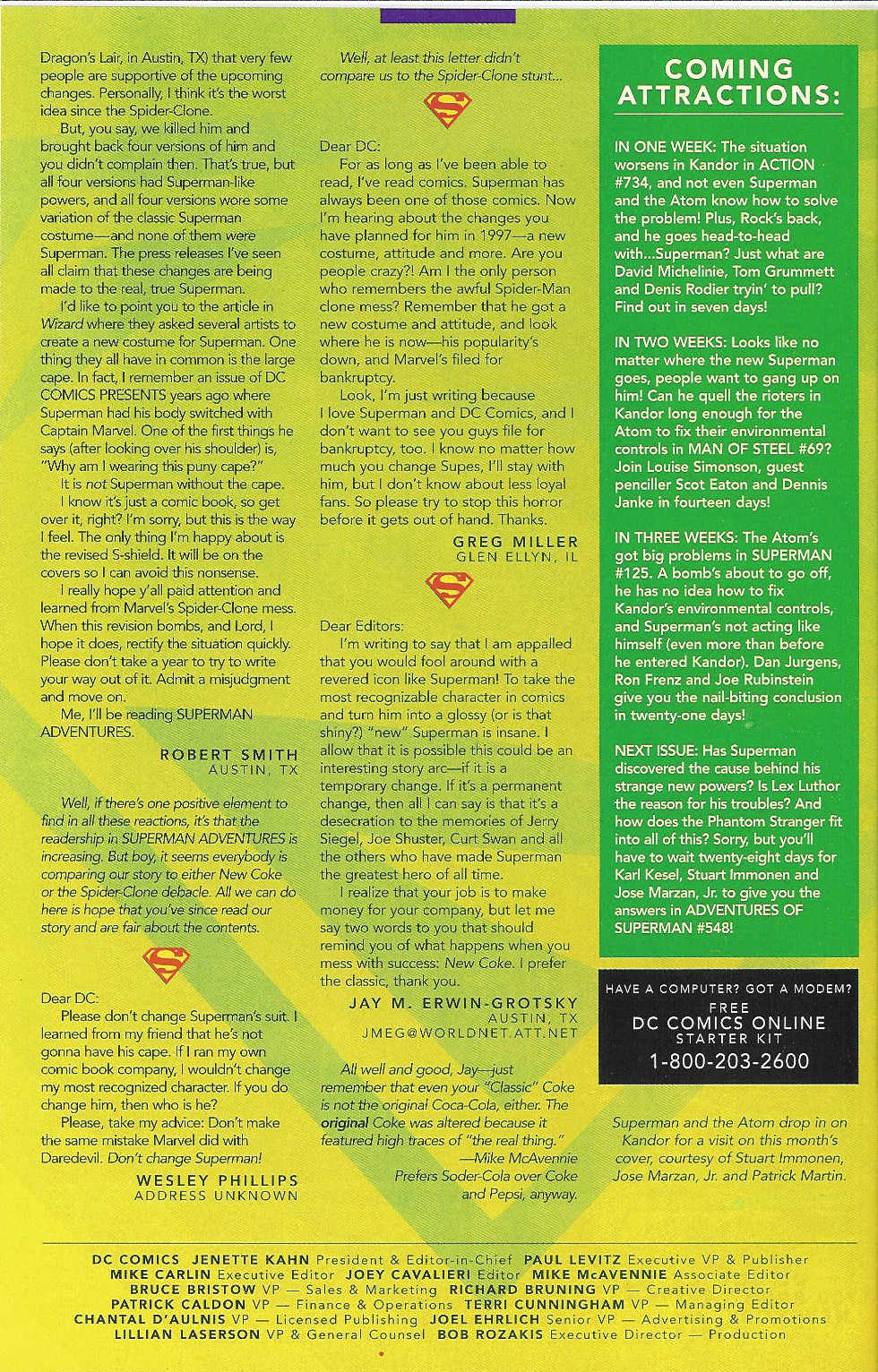 Read online Adventures of Superman (1987) comic -  Issue #547 - 25