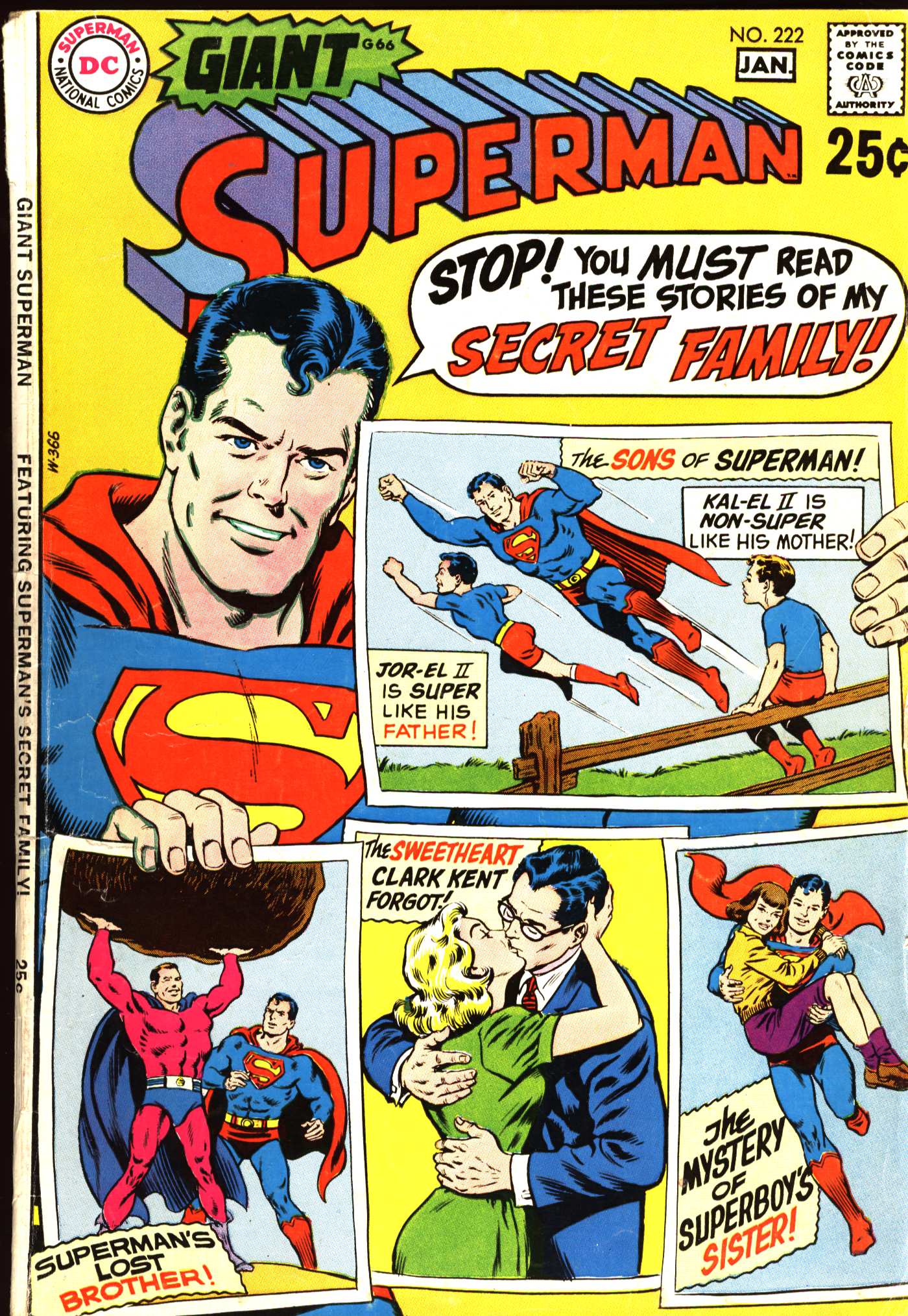 Read online Superman (1939) comic -  Issue #222 - 1
