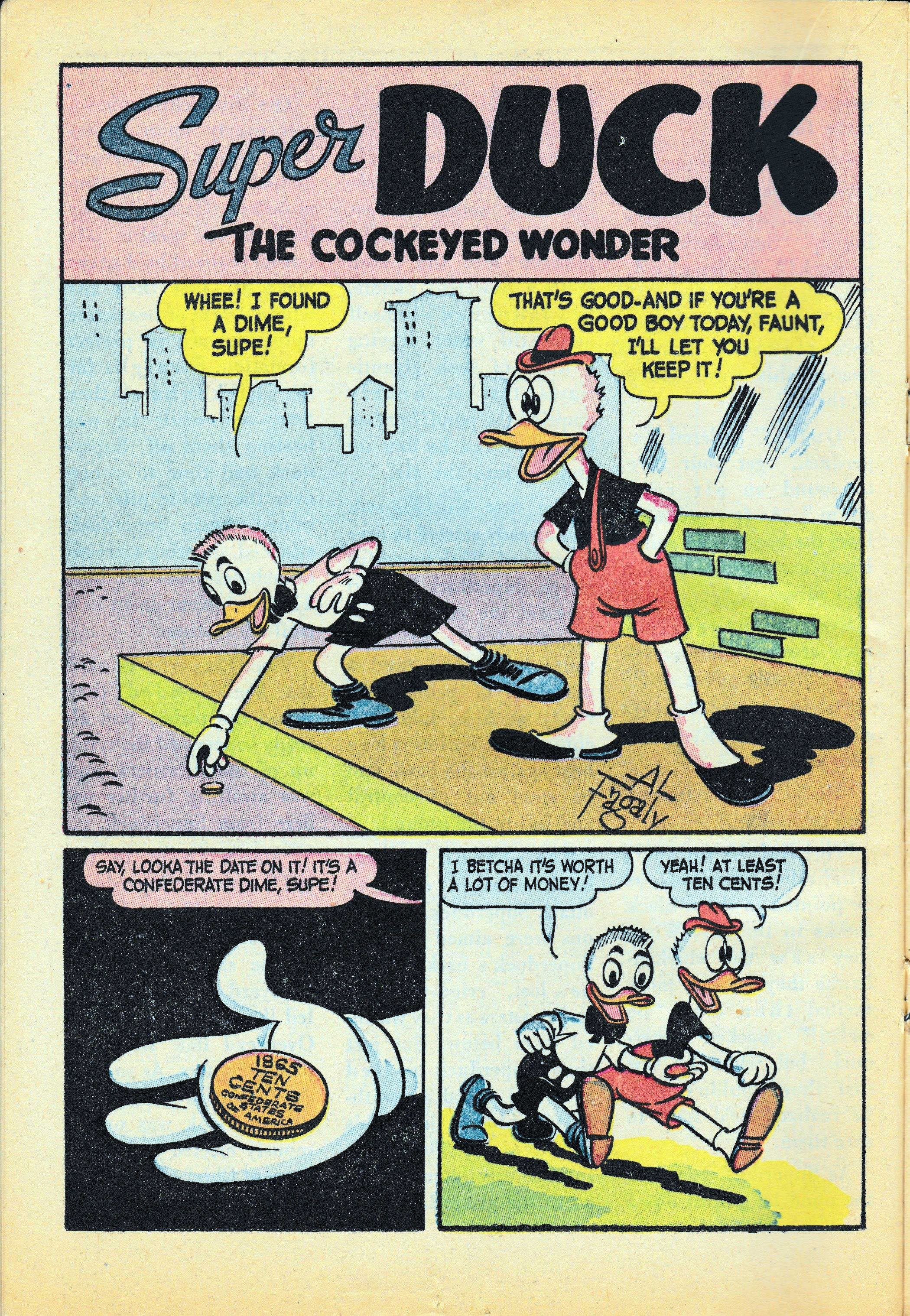 Read online Super Duck Comics comic -  Issue #5 - 24