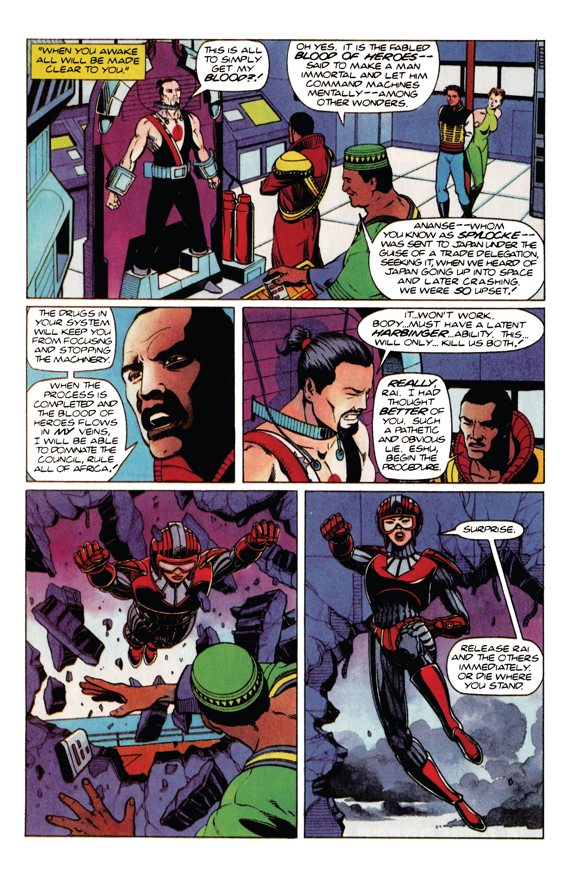 Read online Rai (1992) comic -  Issue #13 - 16