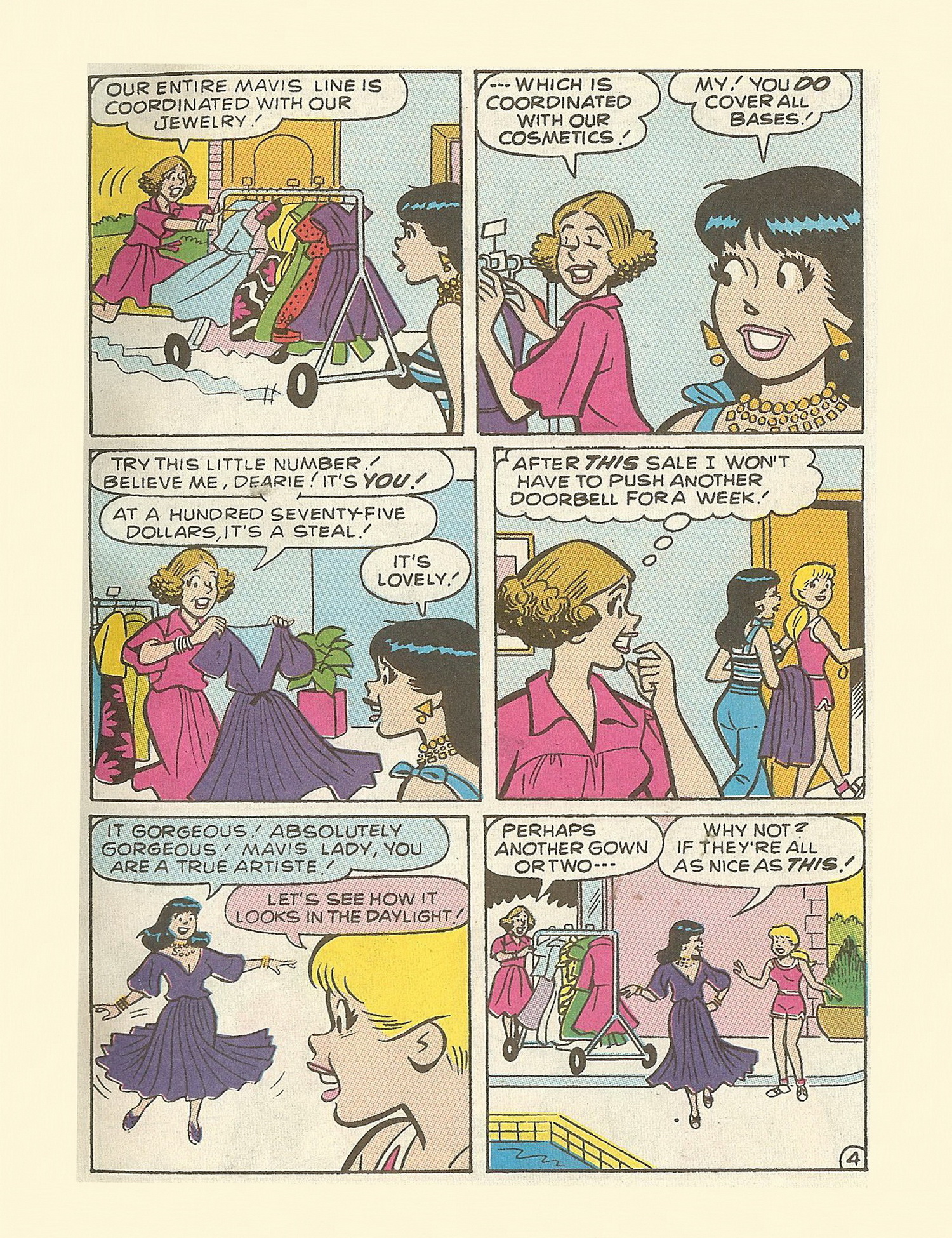 Read online Betty and Veronica Digest Magazine comic -  Issue #57 - 53