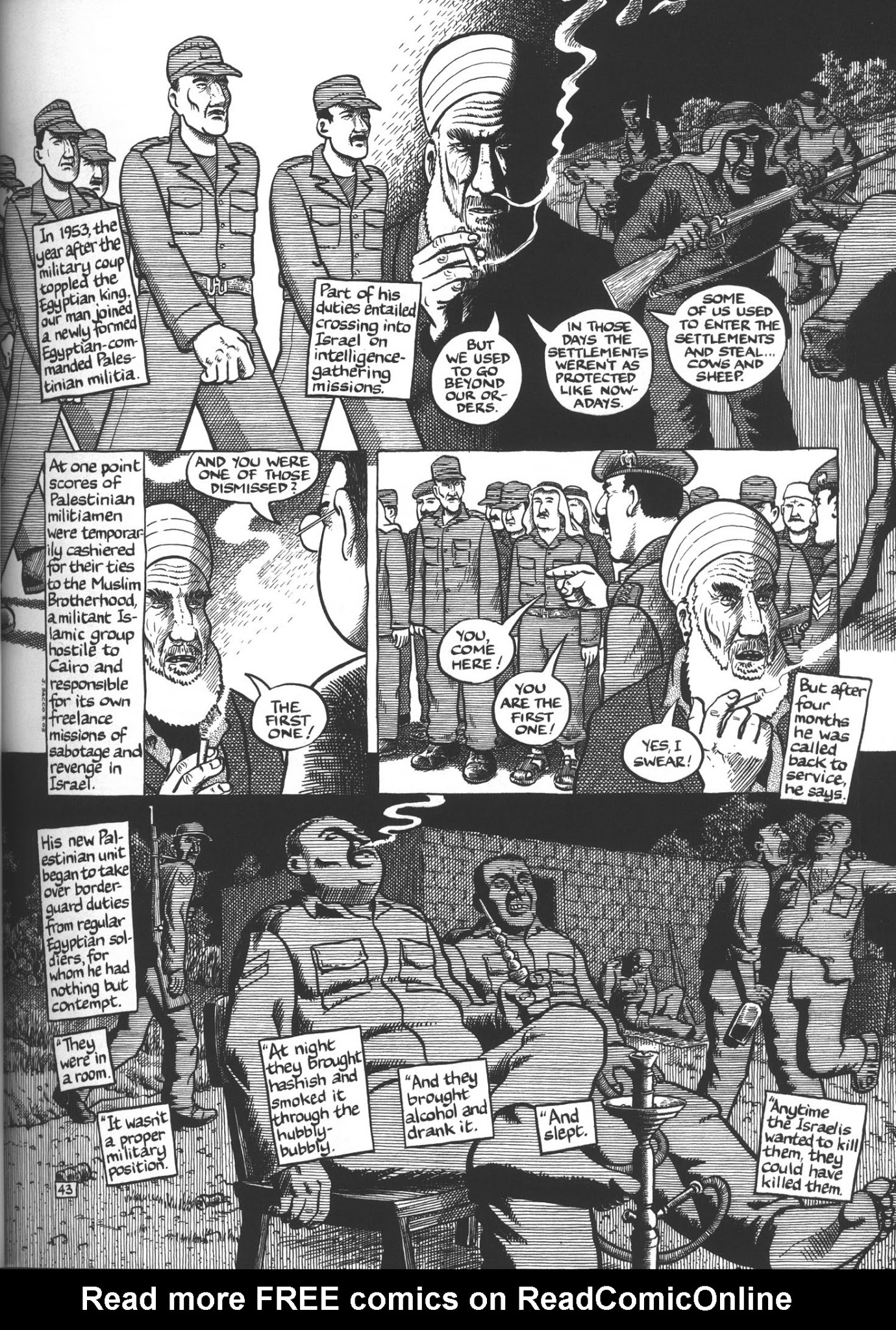 Read online Footnotes in Gaza comic -  Issue # TPB - 63