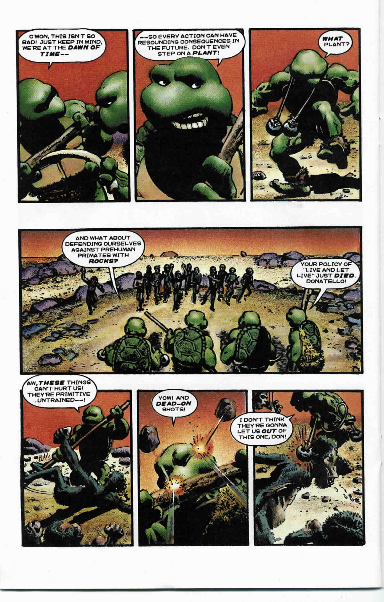 Read online Teenage Mutant Ninja Turtles (1984) comic -  Issue #33 - 23