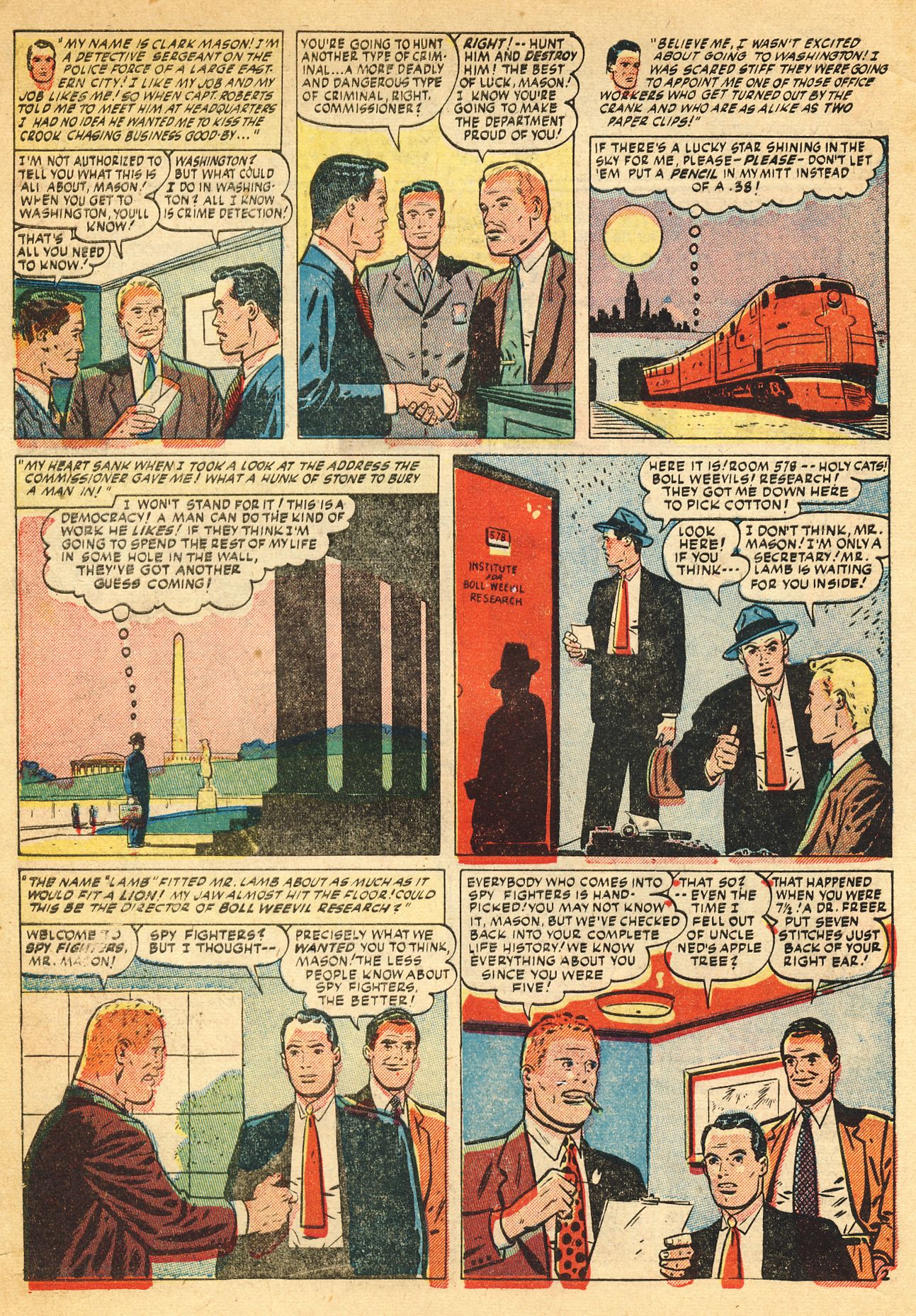 Read online Spy Fighters comic -  Issue #1 - 4