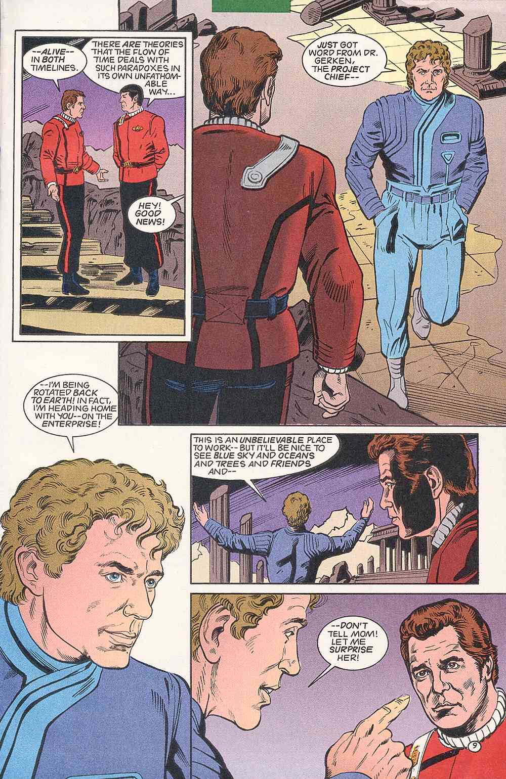 Read online Star Trek (1989) comic -  Issue #54 - 10
