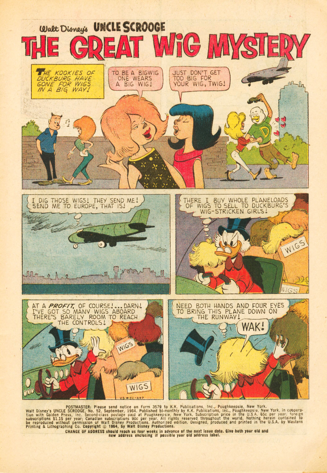 Read online Uncle Scrooge (1953) comic -  Issue #52 - 3
