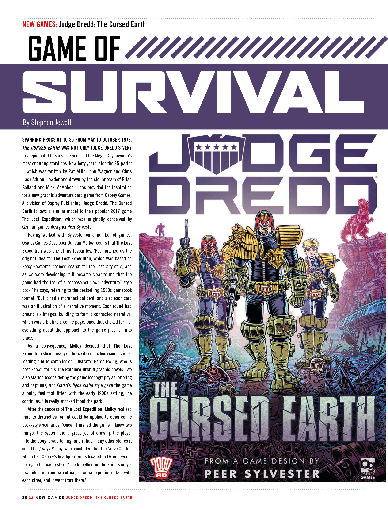 Read online Judge Dredd Megazine (Vol. 5) comic -  Issue #405 - 38