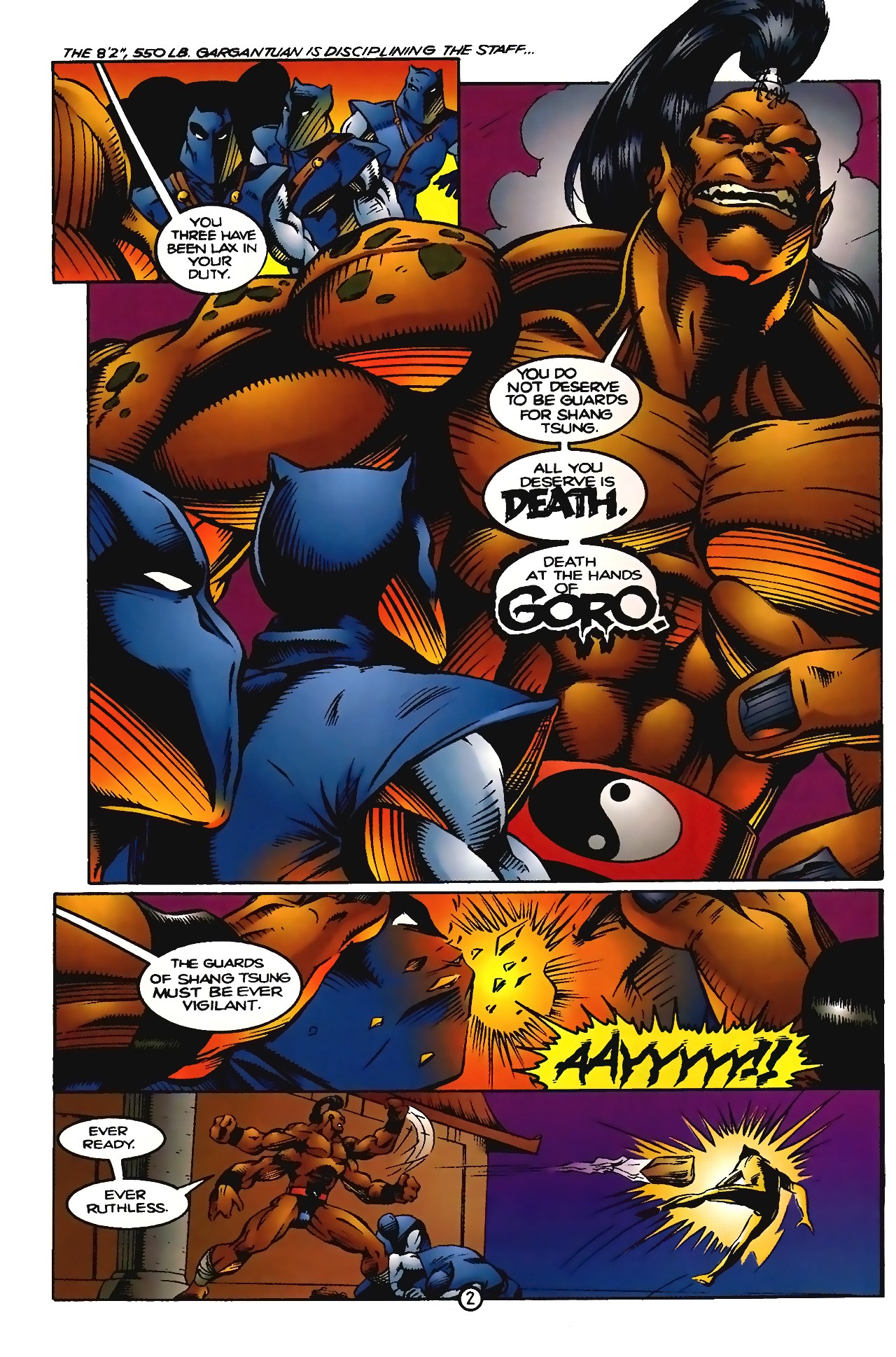Read online Mortal Kombat (1994) comic -  Issue #1 - 5