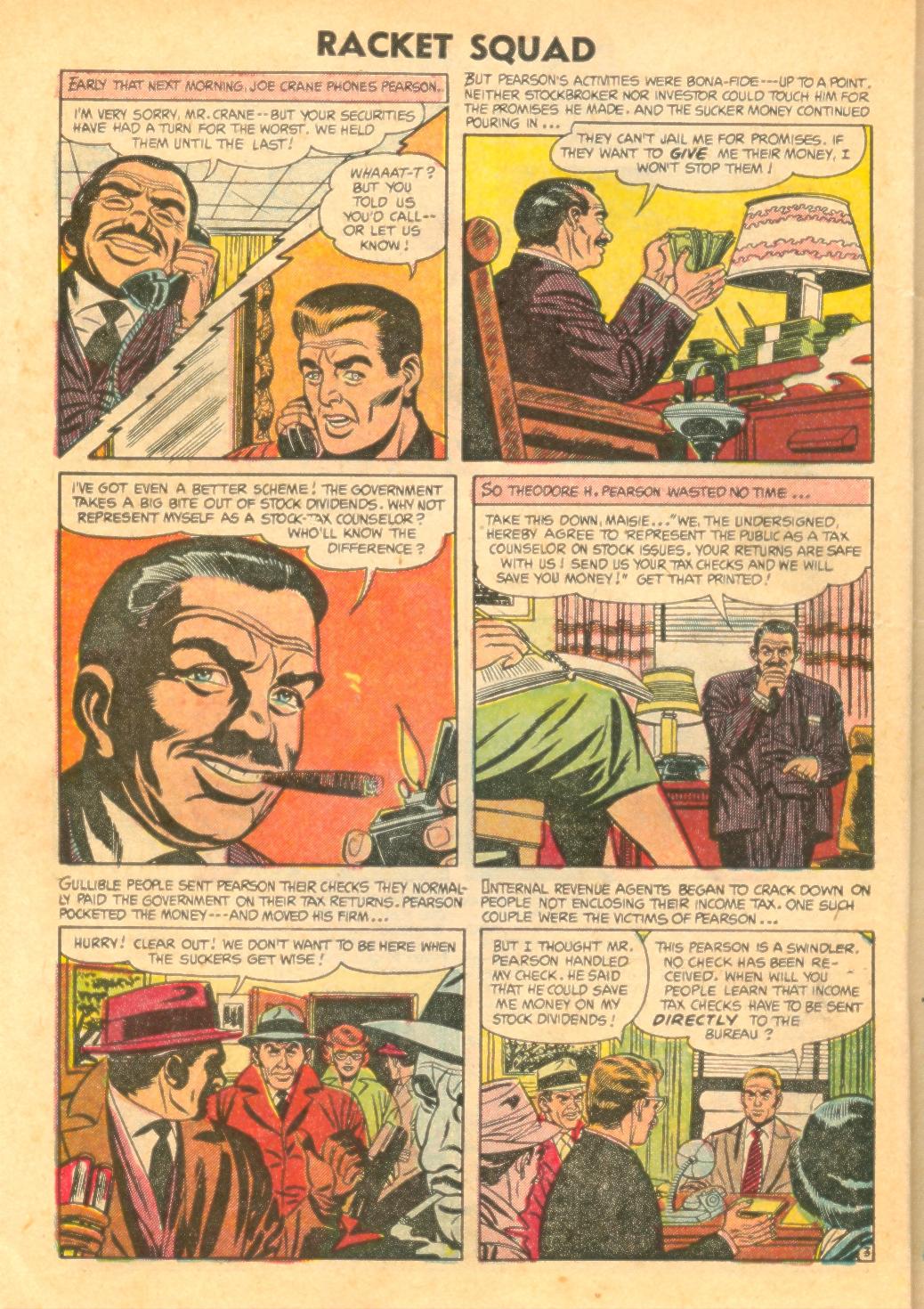 Read online Racket Squad in Action comic -  Issue #12 - 22