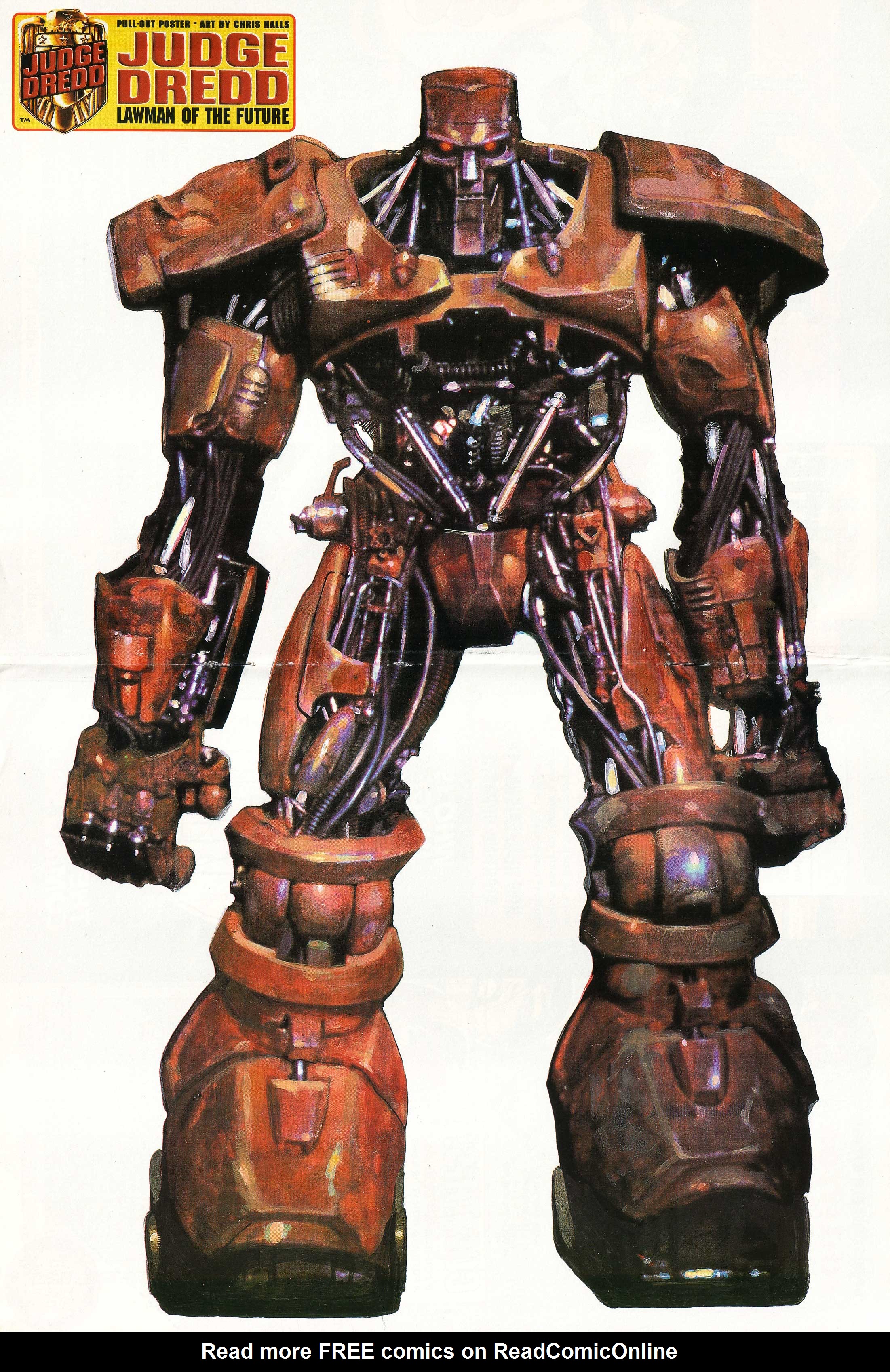 Read online Judge Dredd Lawman of the Future comic -  Issue #7 - 18