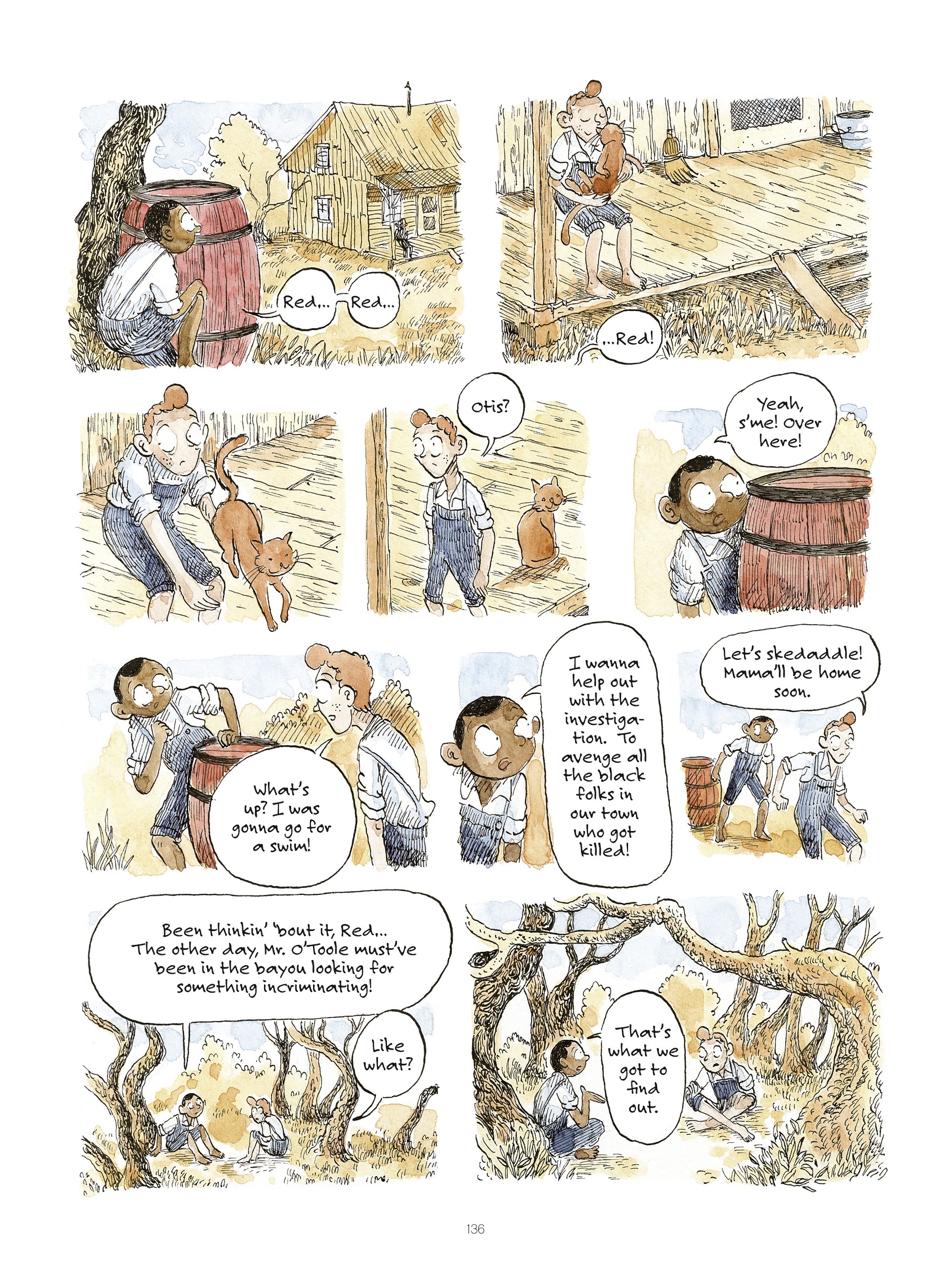 Read online Swamp: A Summer in the Bayou comic -  Issue # TPB (Part 2) - 37