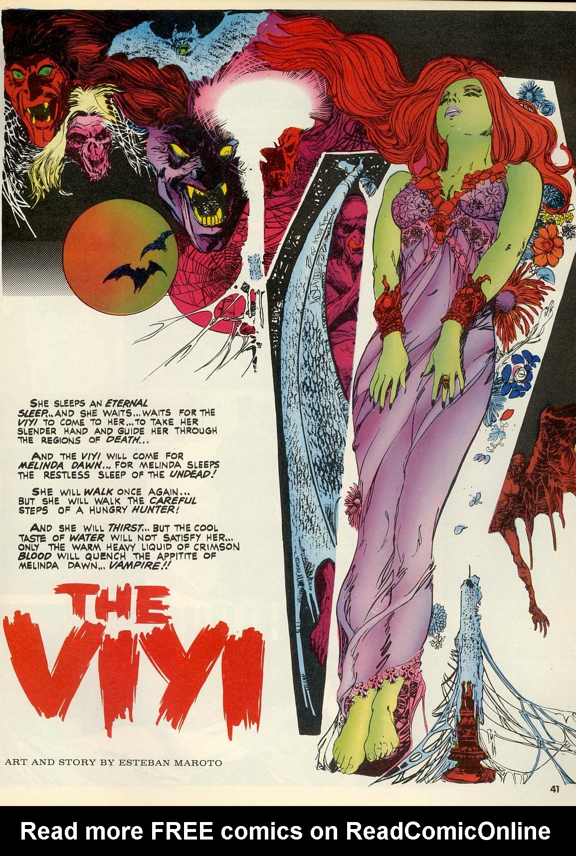 Read online Vampirella (1969) comic -  Issue #22 - 41