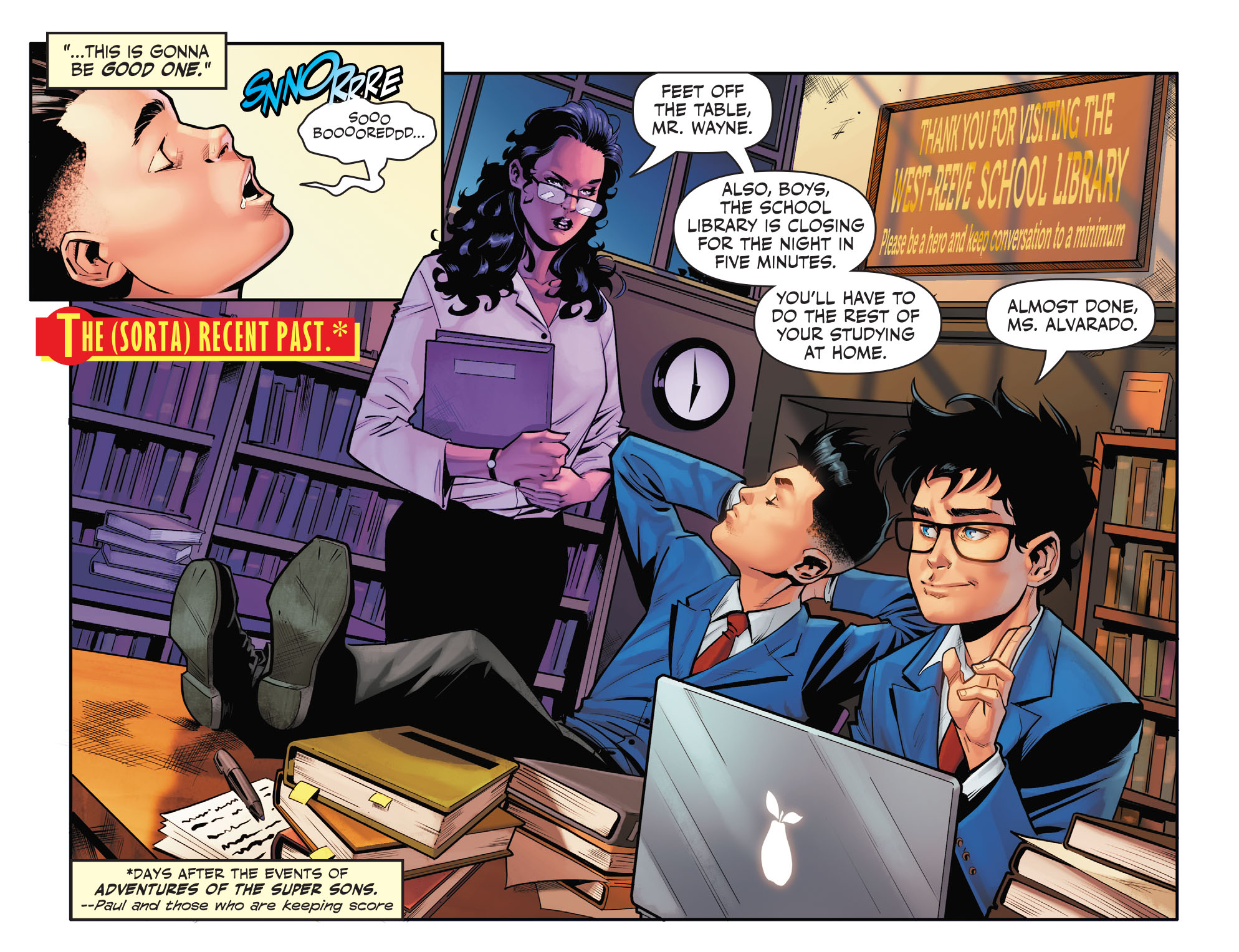 Read online Challenge of the Super Sons comic -  Issue #1 - 5