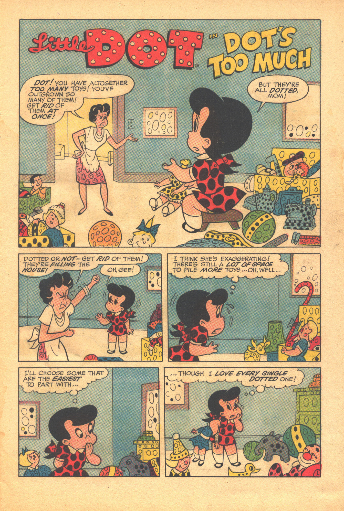 Read online Little Dot (1953) comic -  Issue #103 - 5