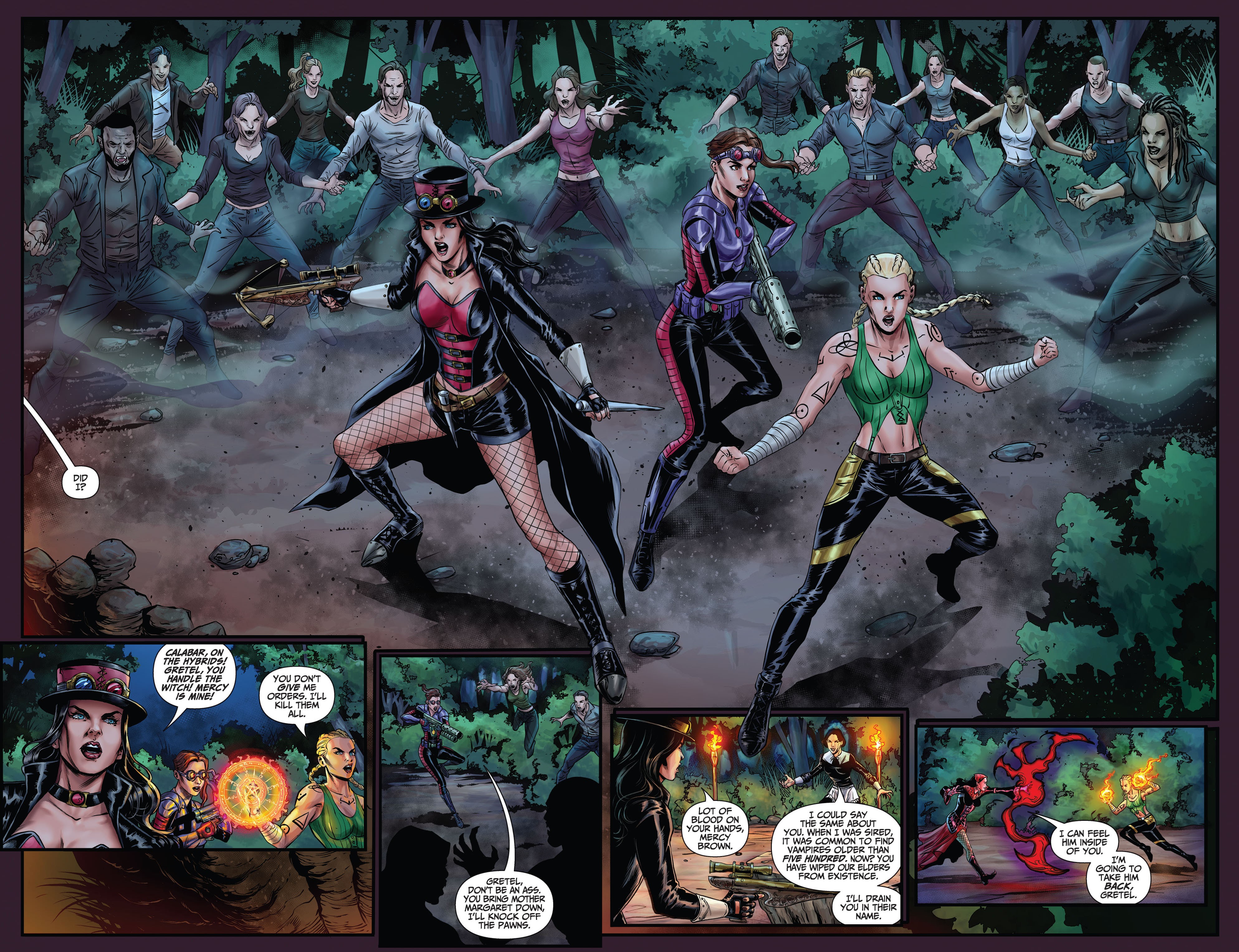 Read online Van Helsing Annual: Hour of the Witch comic -  Issue # Full - 51