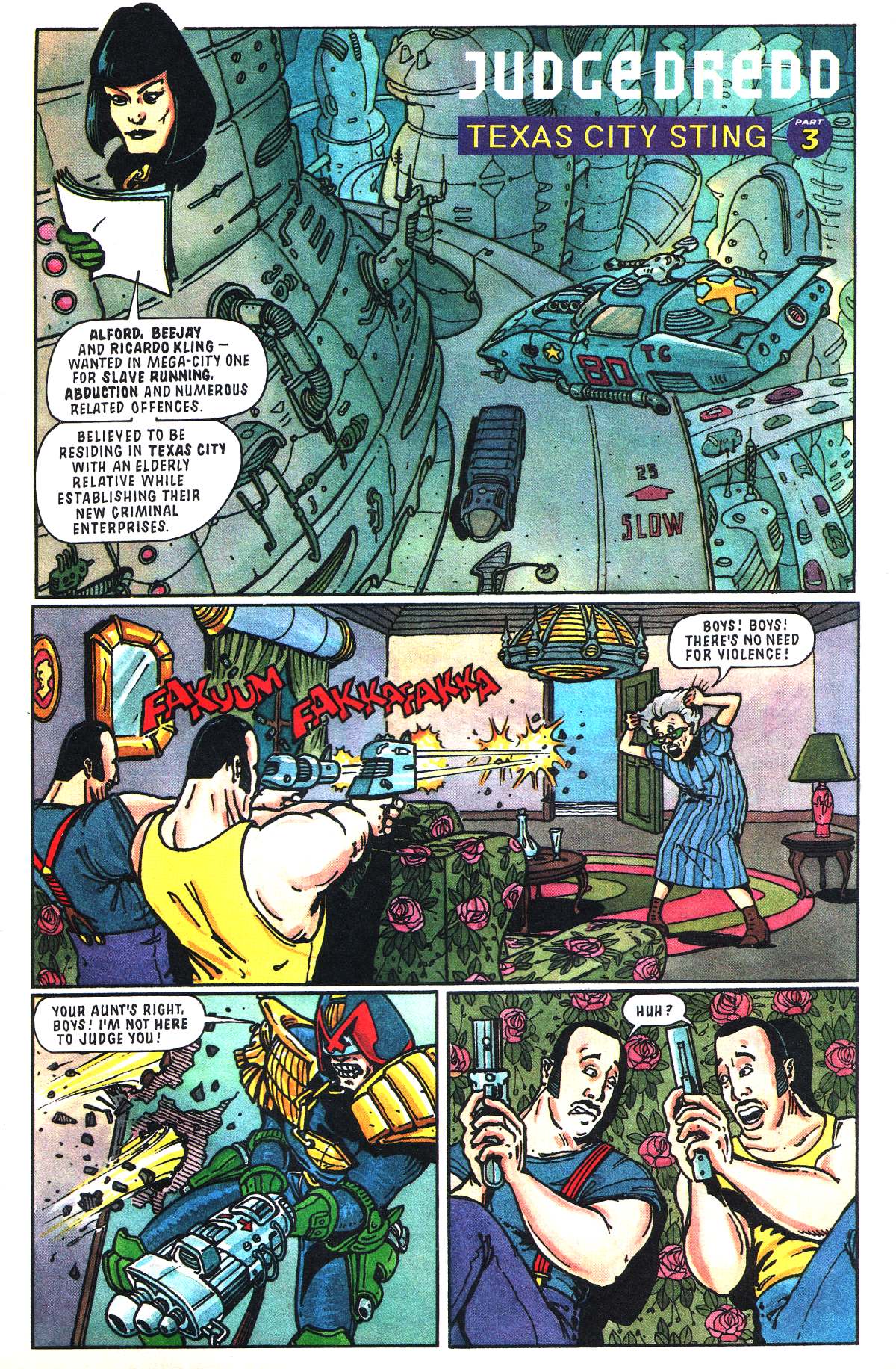 Read online Judge Dredd: The Megazine (vol. 2) comic -  Issue #3 - 3