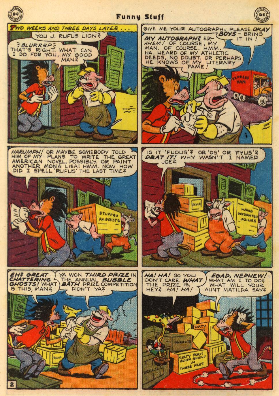 Read online Funny Stuff comic -  Issue #11 - 4