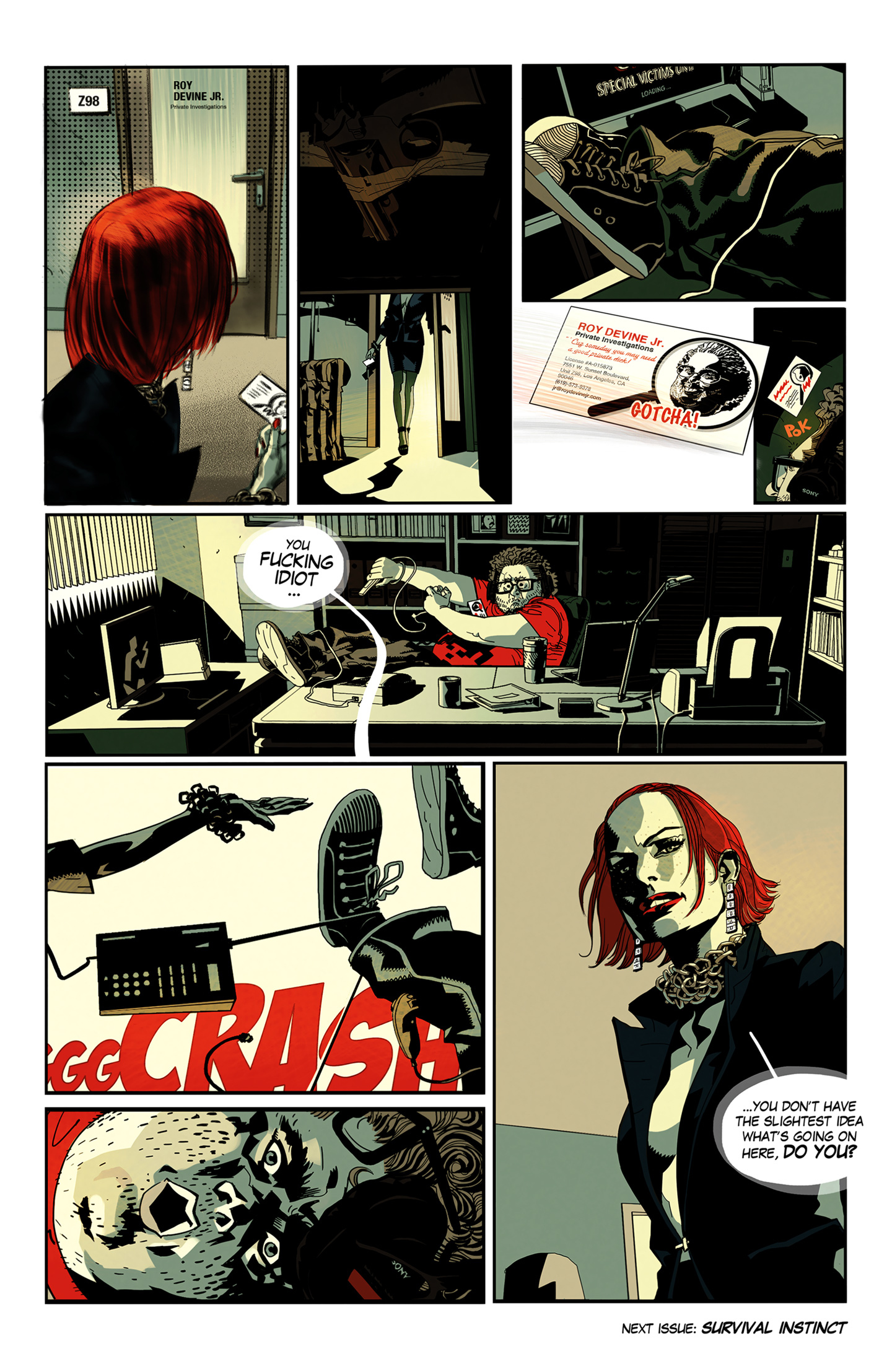 Read online Blue Estate comic -  Issue #8 - 25