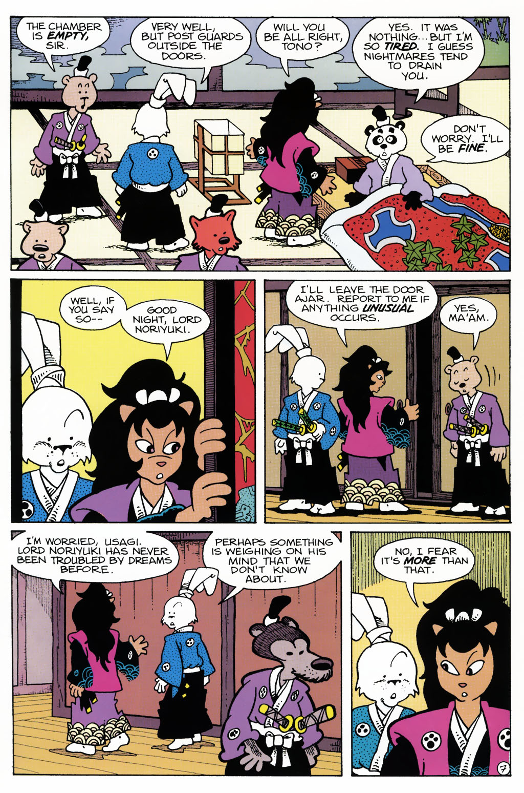 Read online Usagi Yojimbo Color Special comic -  Issue #2 - 8