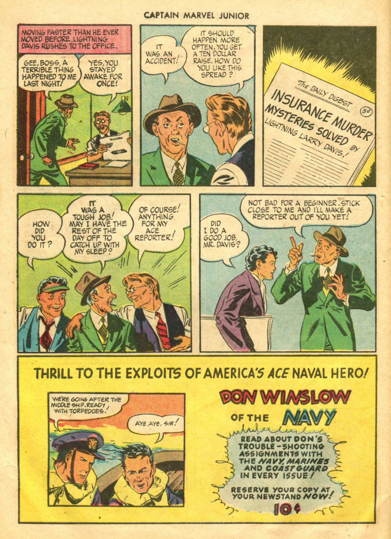 Read online Captain Marvel, Jr. comic -  Issue #21 - 40