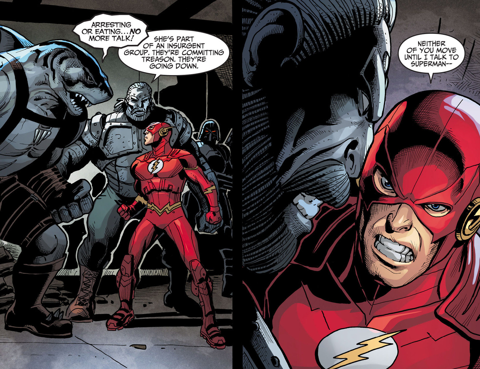 Read online Injustice: Gods Among Us: Year Five comic -  Issue #28 - 5