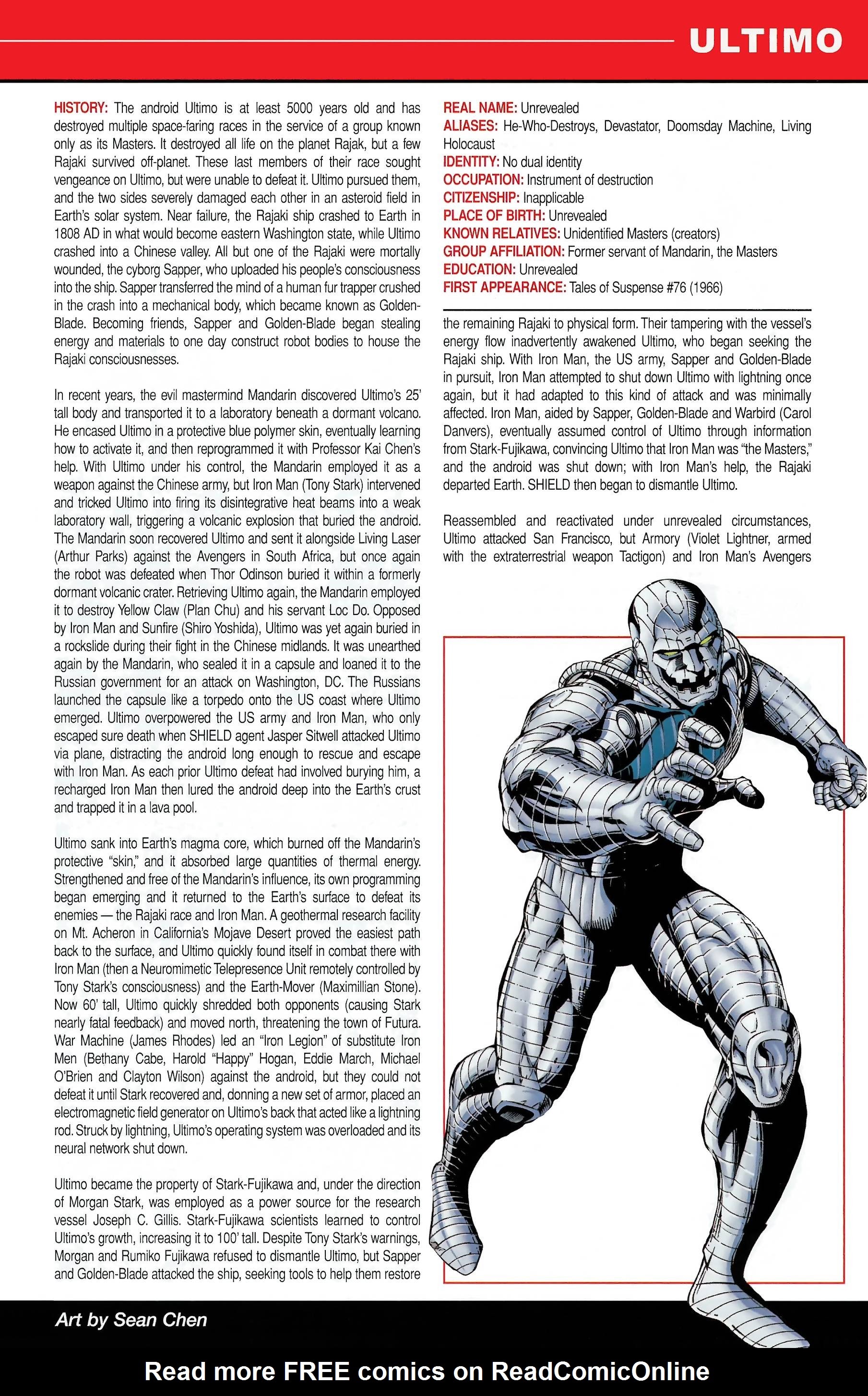 Read online Official Handbook of the Marvel Universe A to Z comic -  Issue # TPB 12 (Part 2) - 43