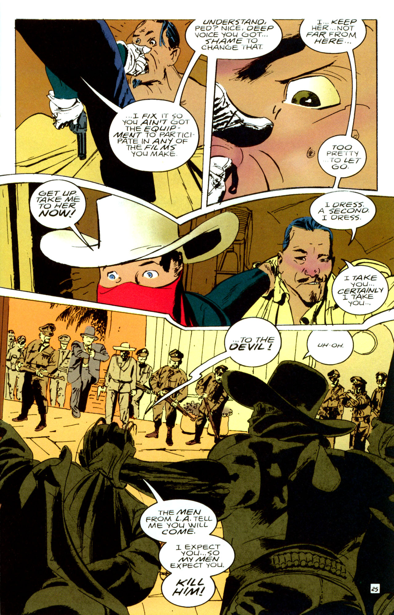 Read online Vigilante: City Lights, Prairie Justice comic -  Issue #1 - 25
