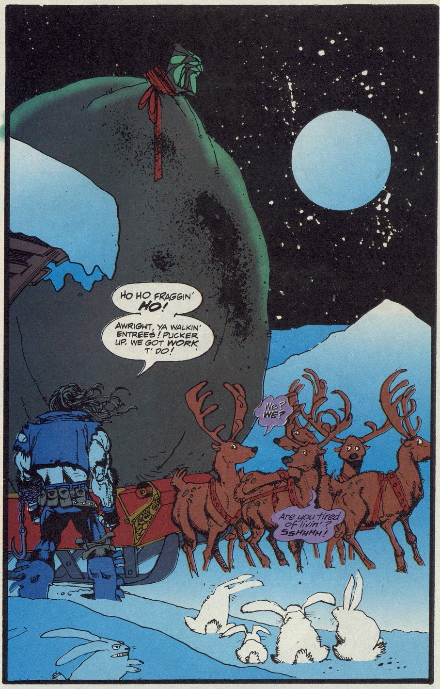 Read online Lobo Paramilitary Christmas Special comic -  Issue # Full - 42