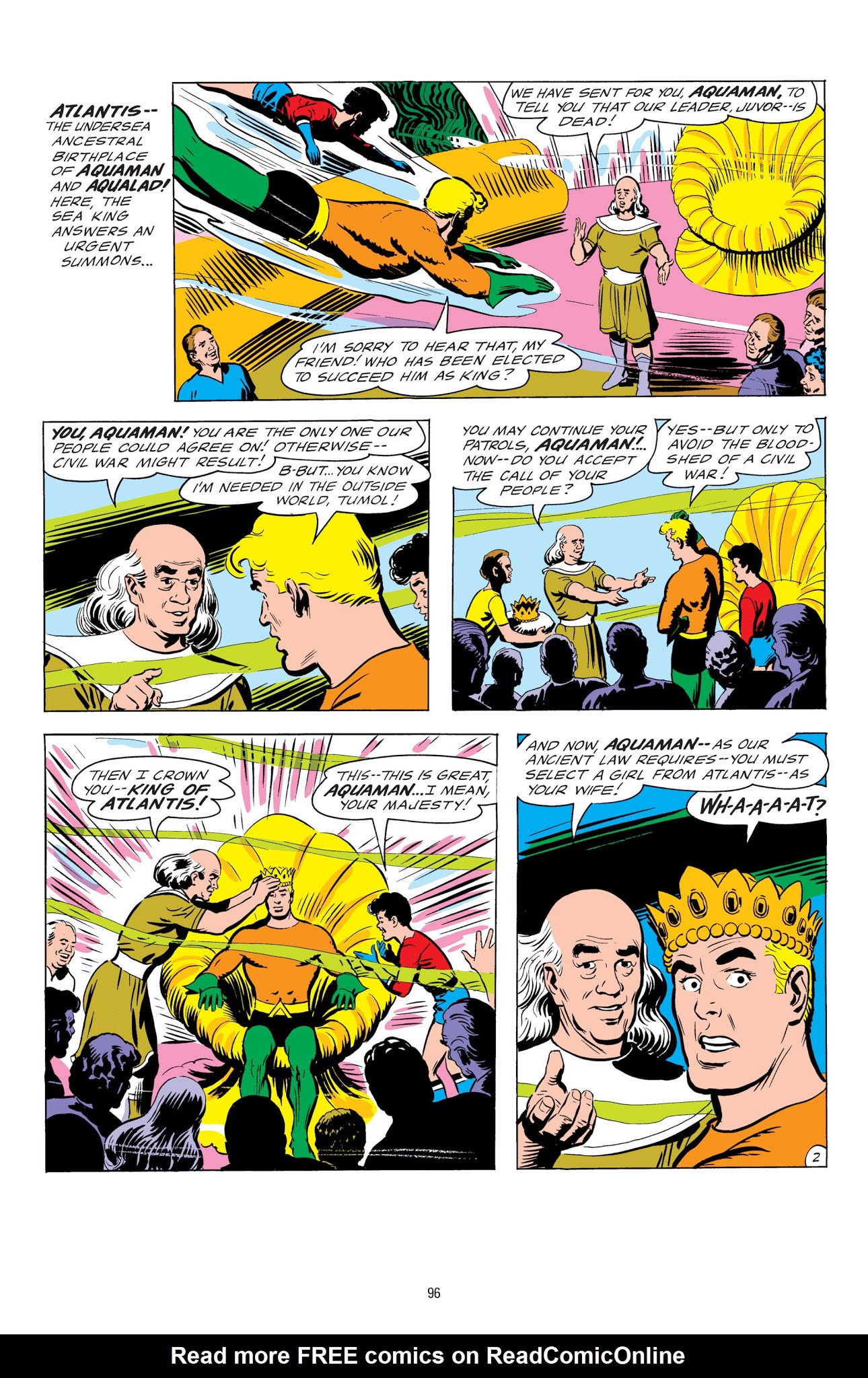 Read online Aquaman: A Celebration of 75 Years comic -  Issue # TPB (Part 1) - 98